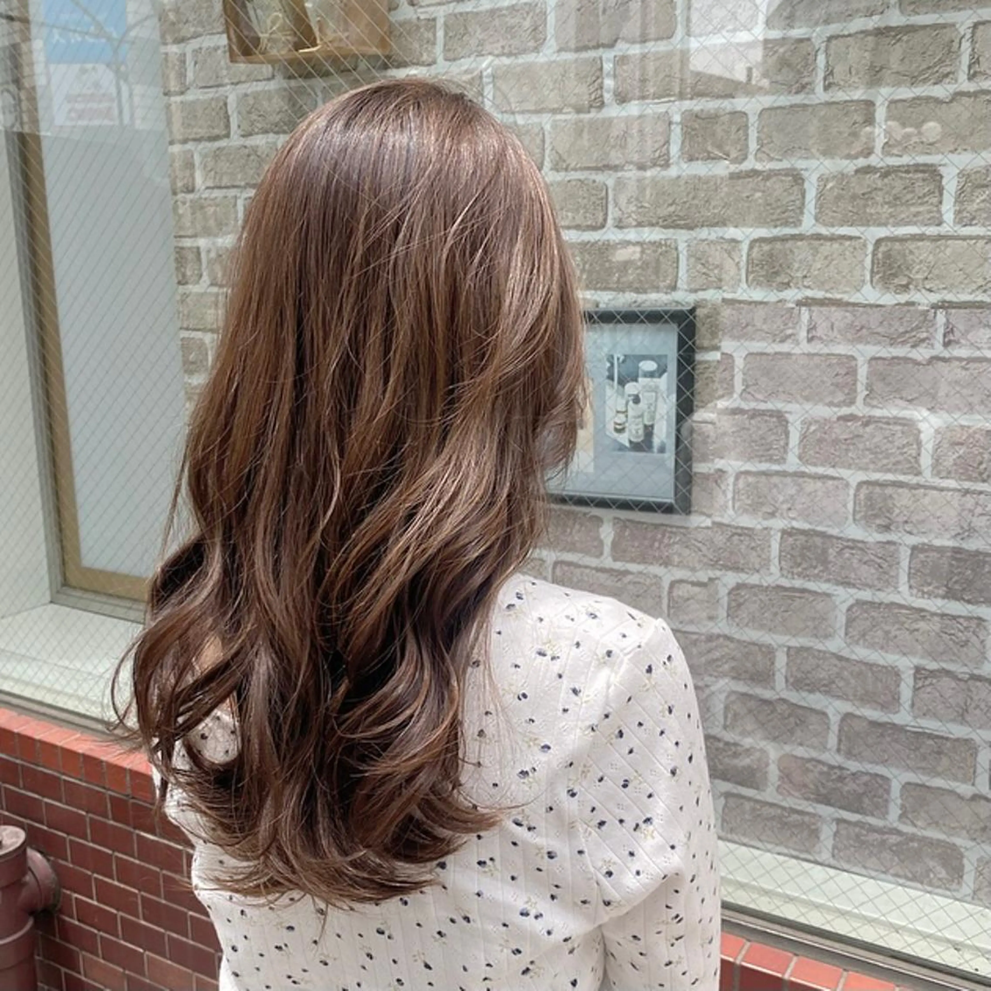 セミロング カラー ヘアカラー トリートメント 【カラー指名No 1✨】原田響のヘアスタイル