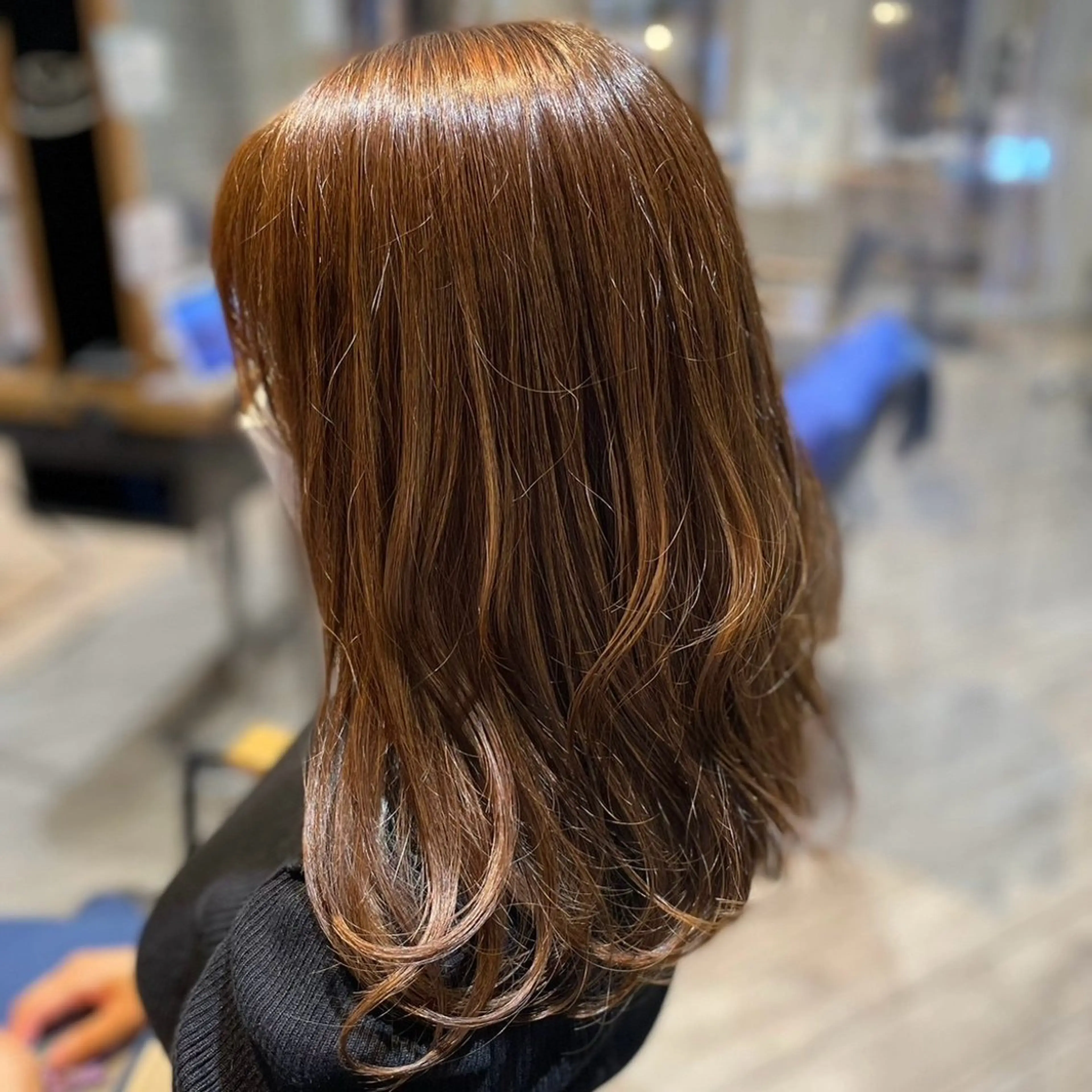 ロング カラー 卒業式のヘアスタイル 🫧RYOグレージュ /透け感カラー🫧のヘアスタイル