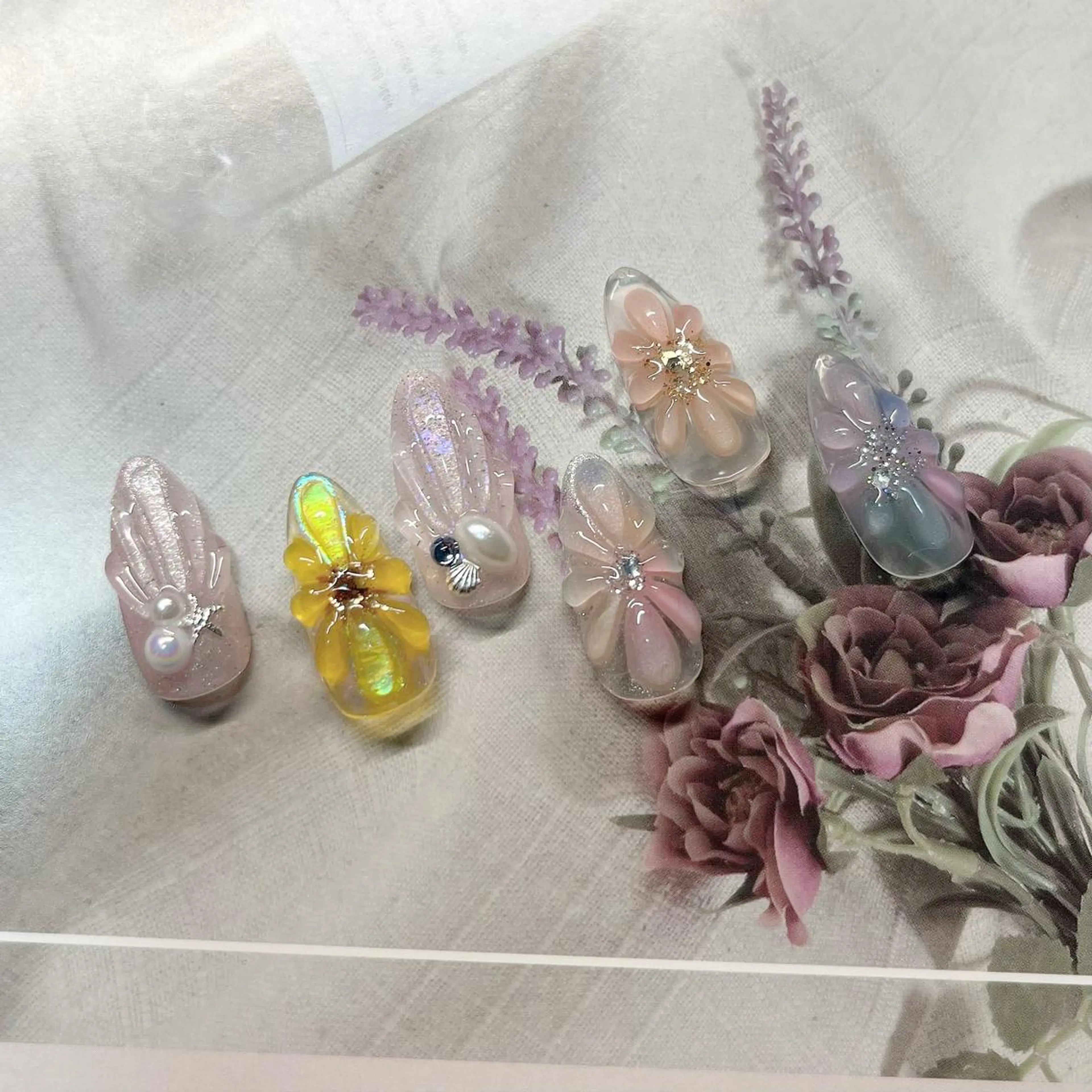 ネイル ぷっくりネイル ハンドネイル offNails Ogura.kのネイルデザイン