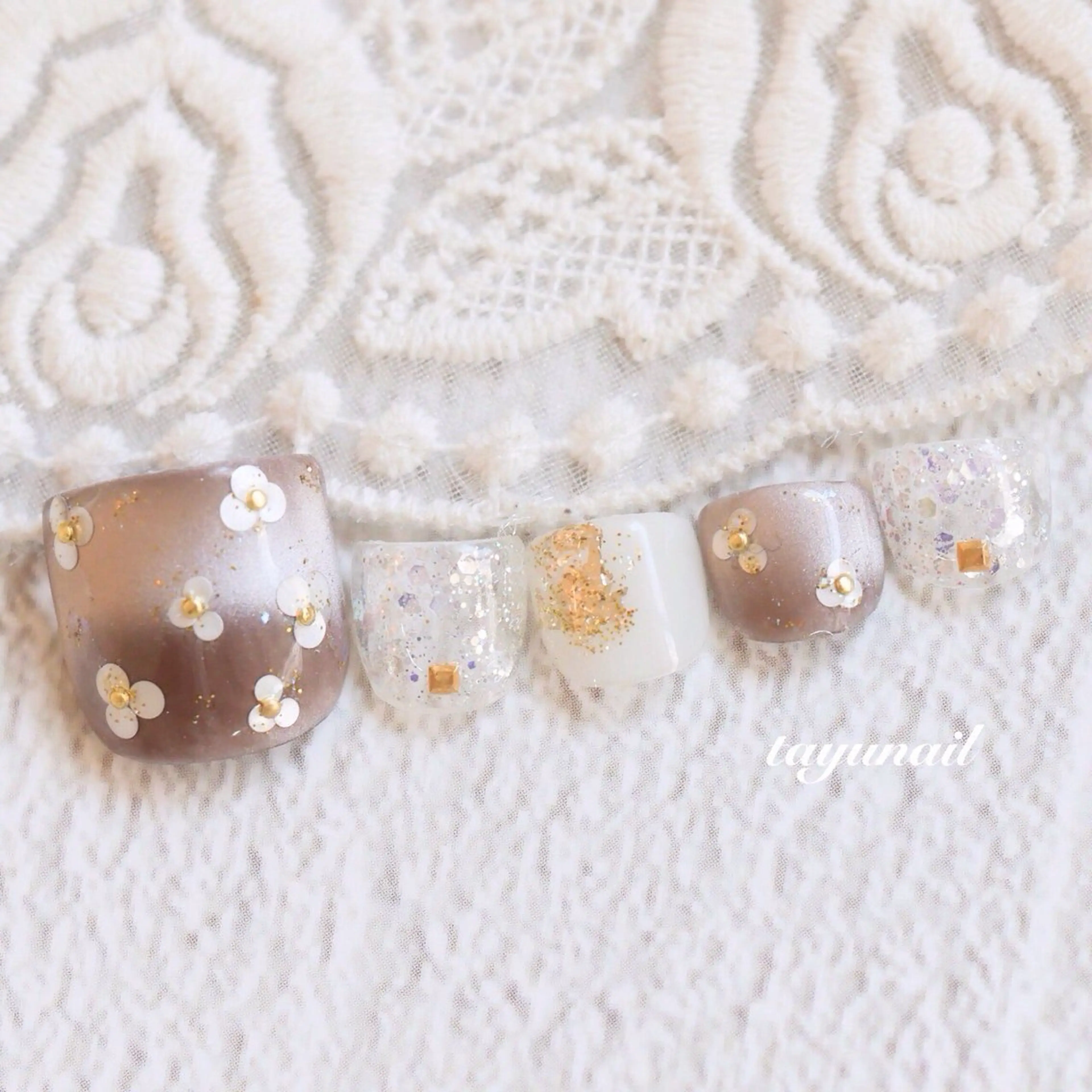 ネイル アートネイル ジェルネイル パラジェル ネイルサロン・ネイルスクール　たゆnail所属・ネイルサロン 【たゆnail】のネイルデザイン