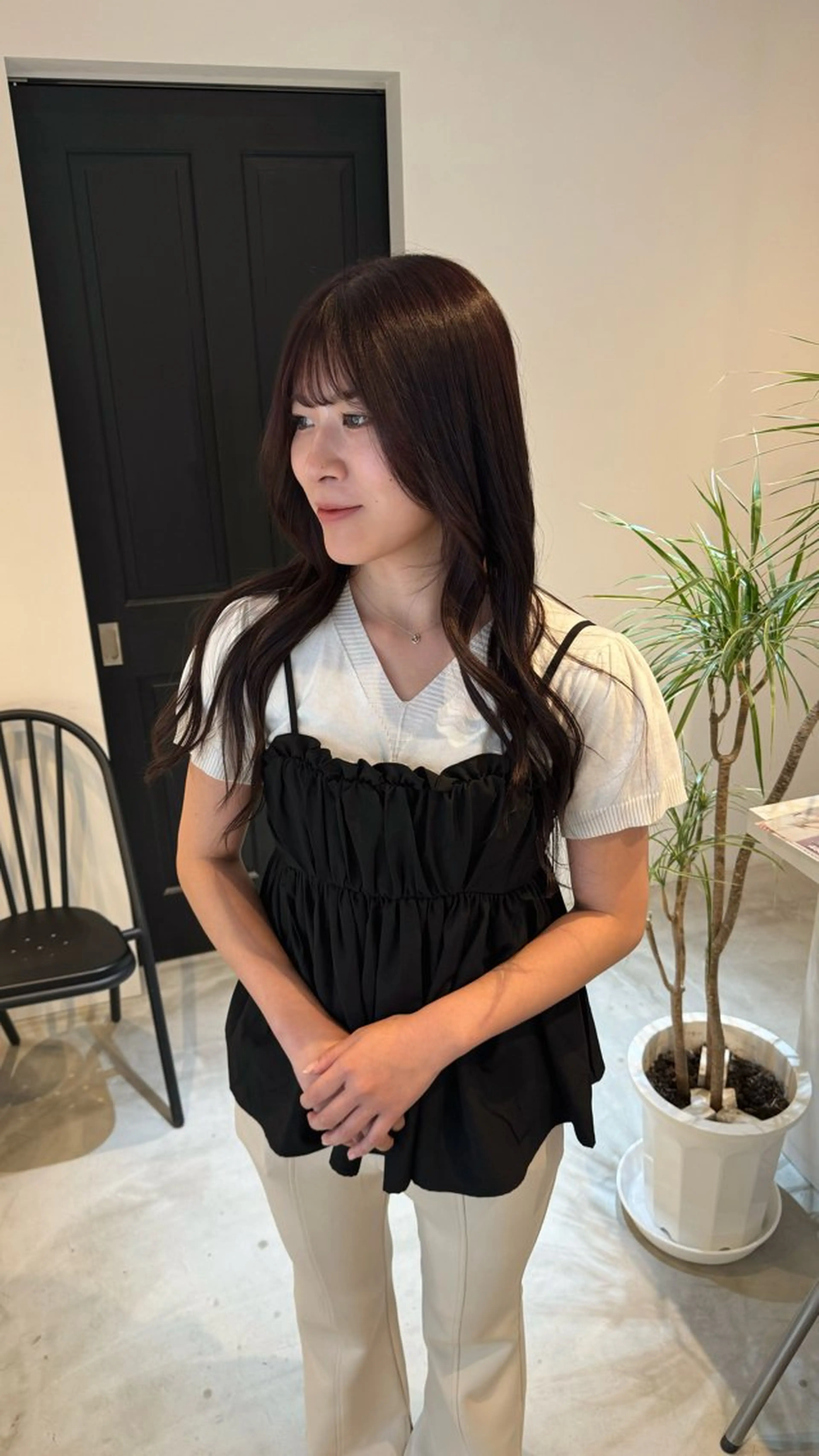 ロング カラー ブラウンカラー オレンジ オレンジブラウン 透明感ナチュラル🪞 hanaのヘアスタイル