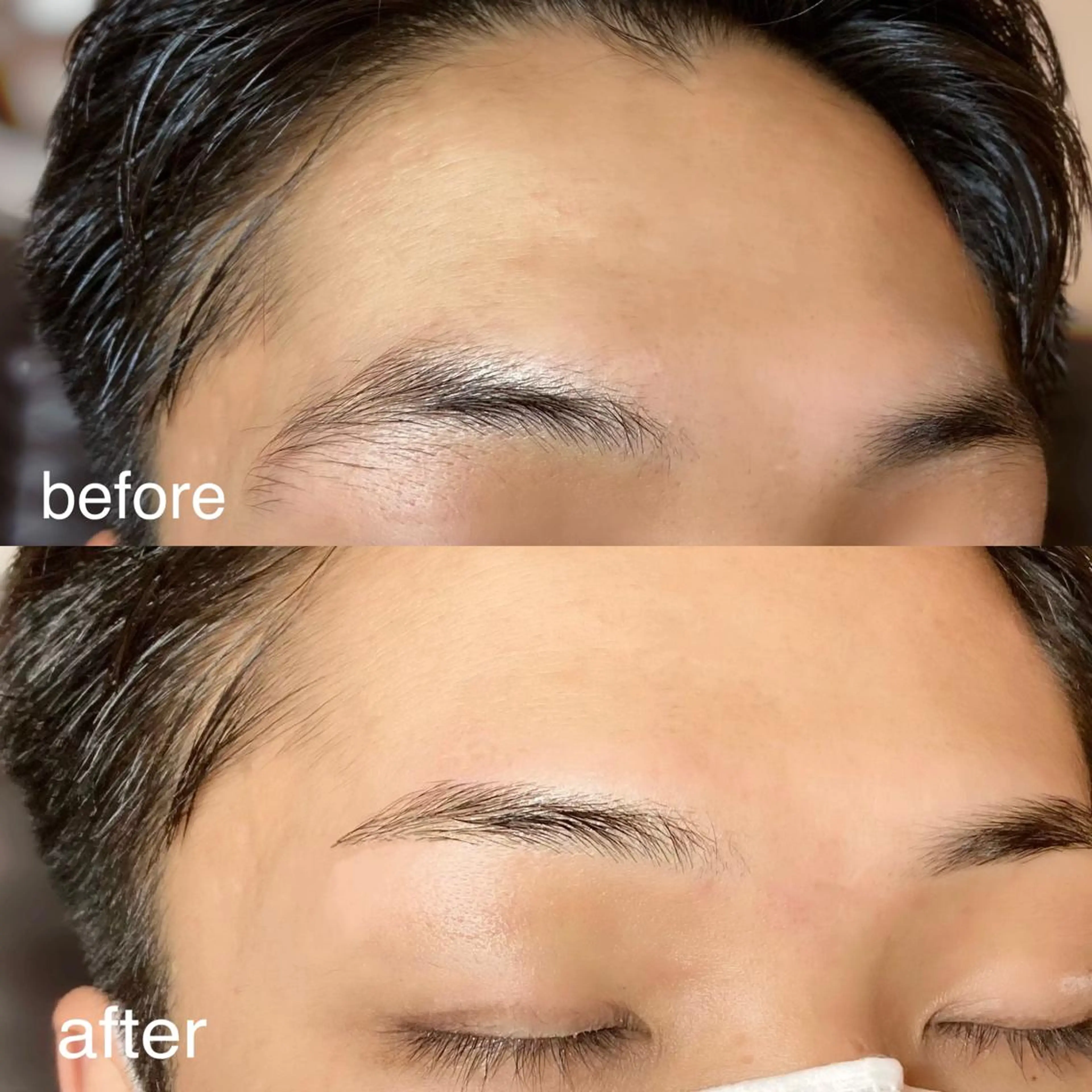 メンズ アイブロウ メンズパーマ メンズアイブロウ salon de beauteJoieのマツエク・マツパデザイン
