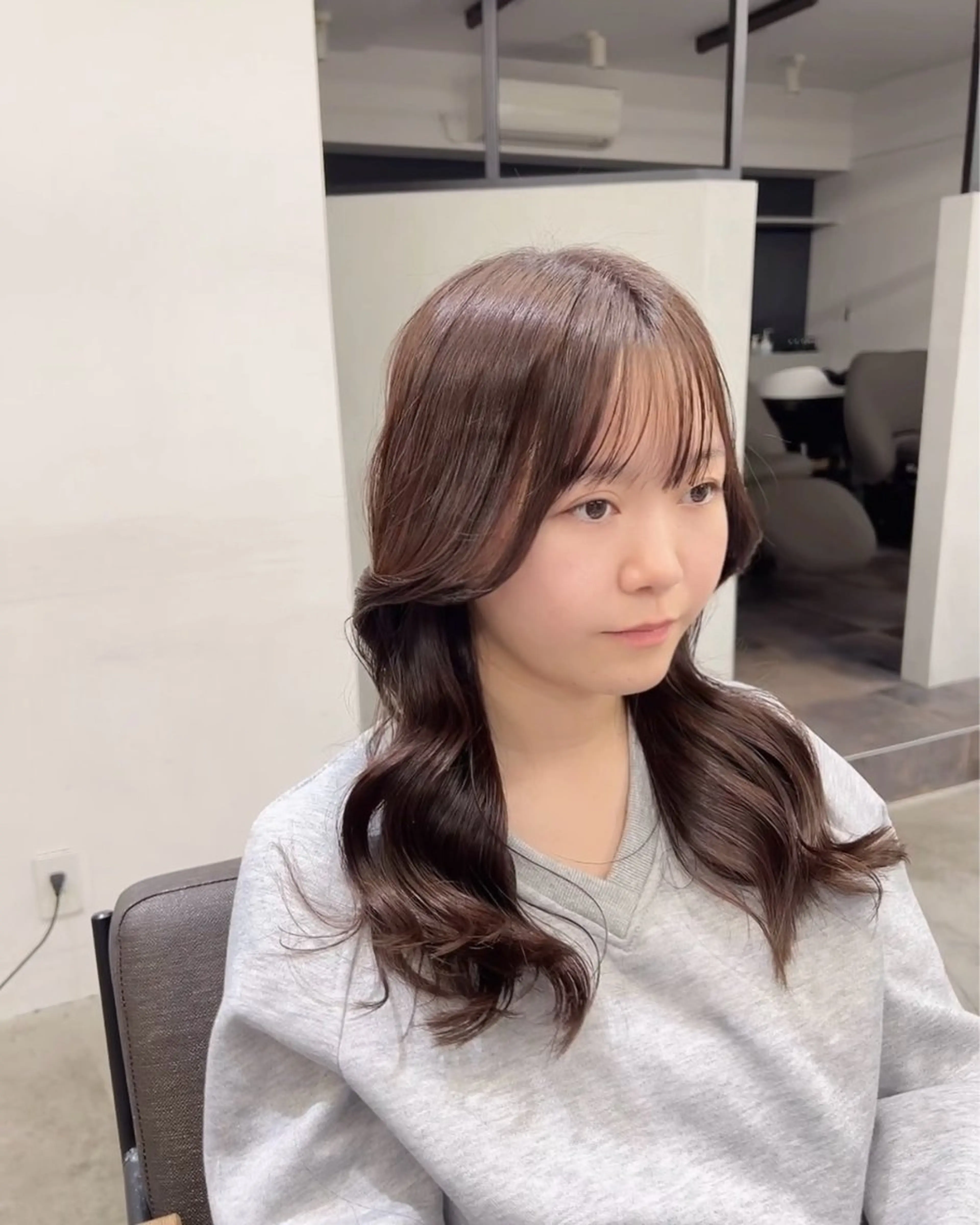 セミロング カット ヘアカラー トリートメント ✨毛髪診断で絶対綺麗 ✨美髪艶髪専門✨高浪のヘアスタイル