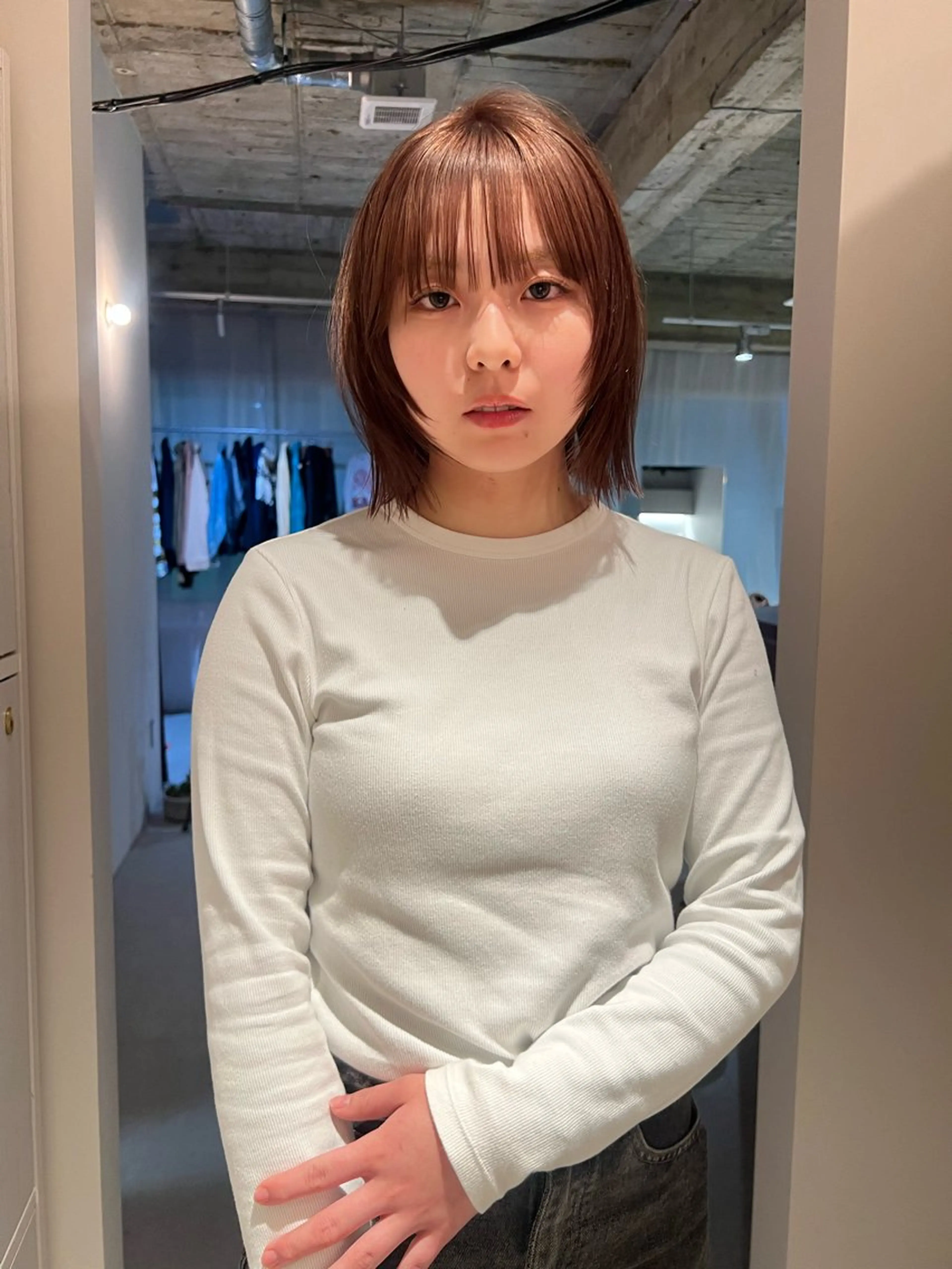 カラー 伊藤 美咲のヘアスタイル
