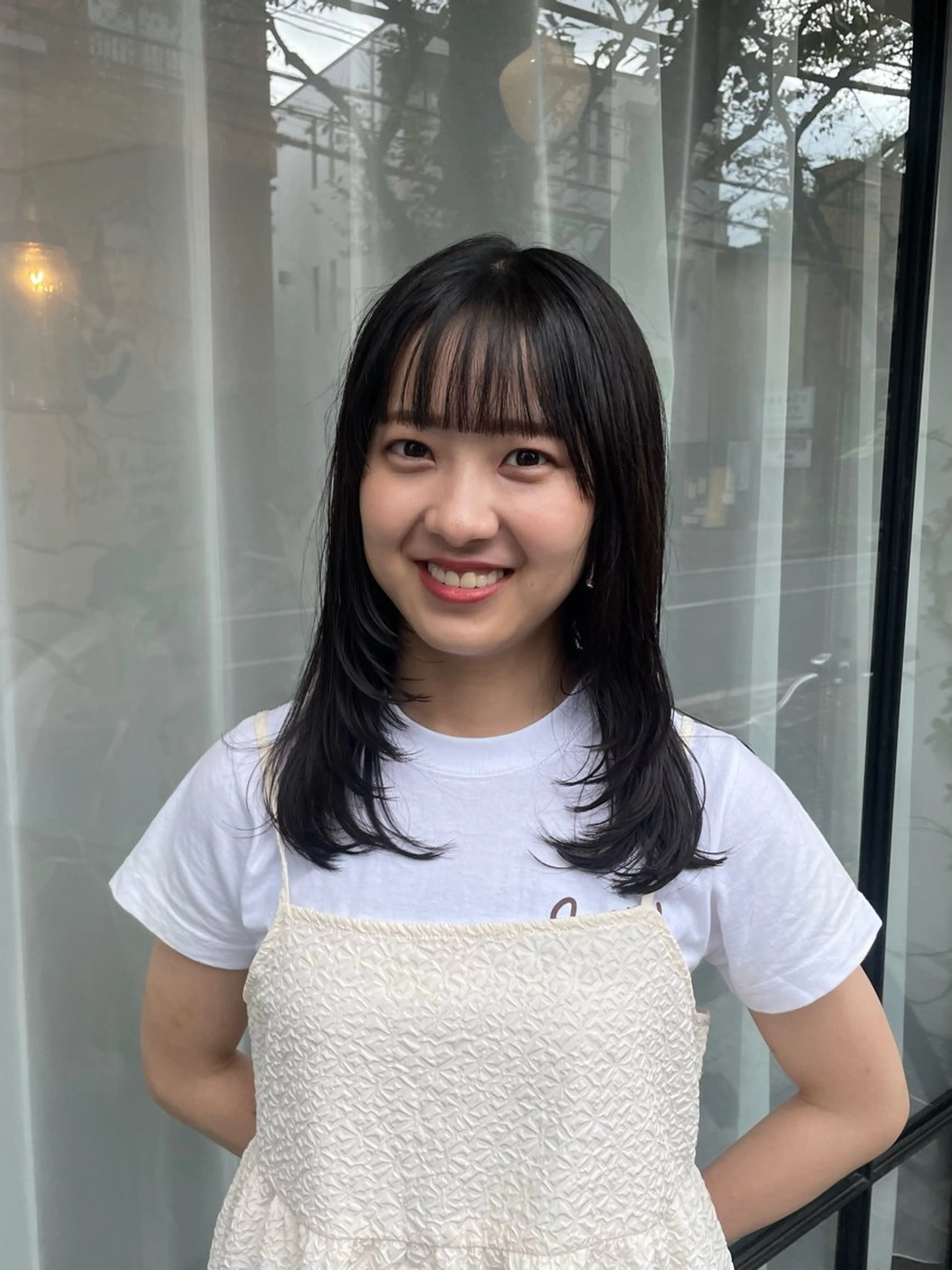 レイヤーカットの写真