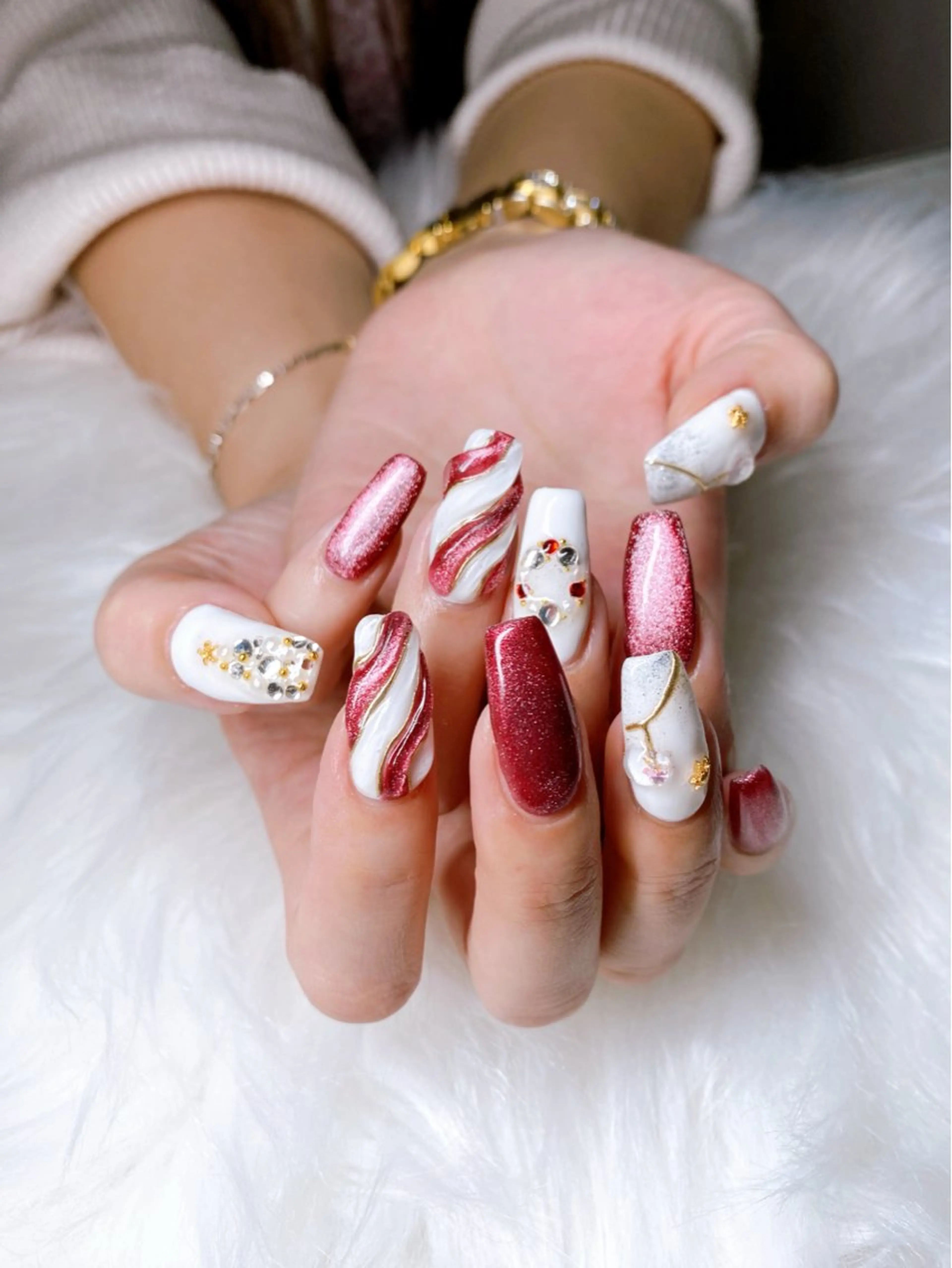 ネイル ハンドネイル 【トロワ ラパン】 Mayaのネイルデザイン