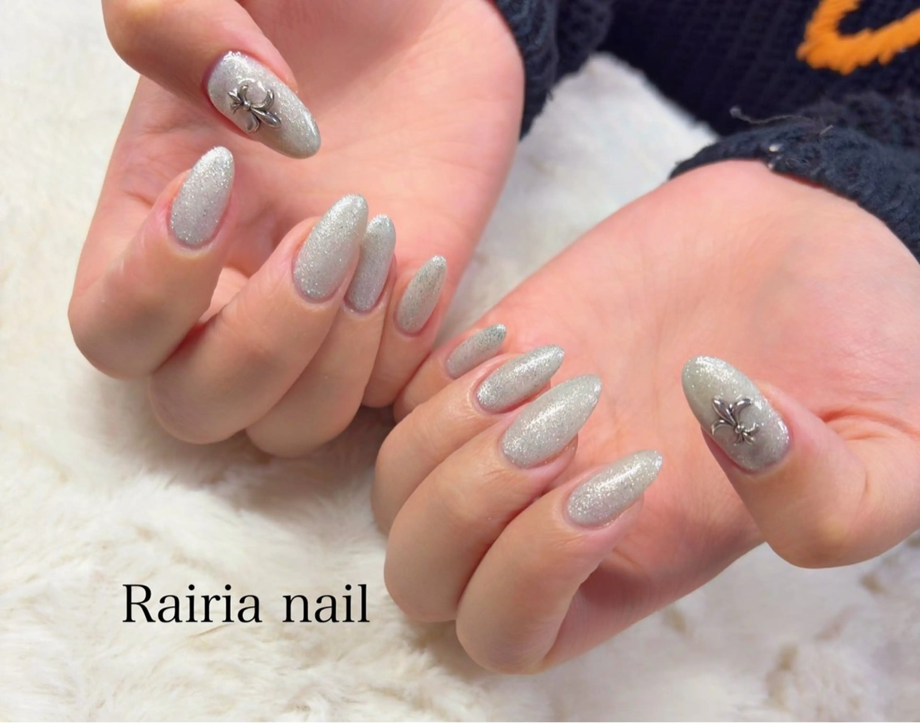 ネイル ワンカラーネイル ハンドネイル Rairia   nail所属・屋敷 理奈のネイルデザイン