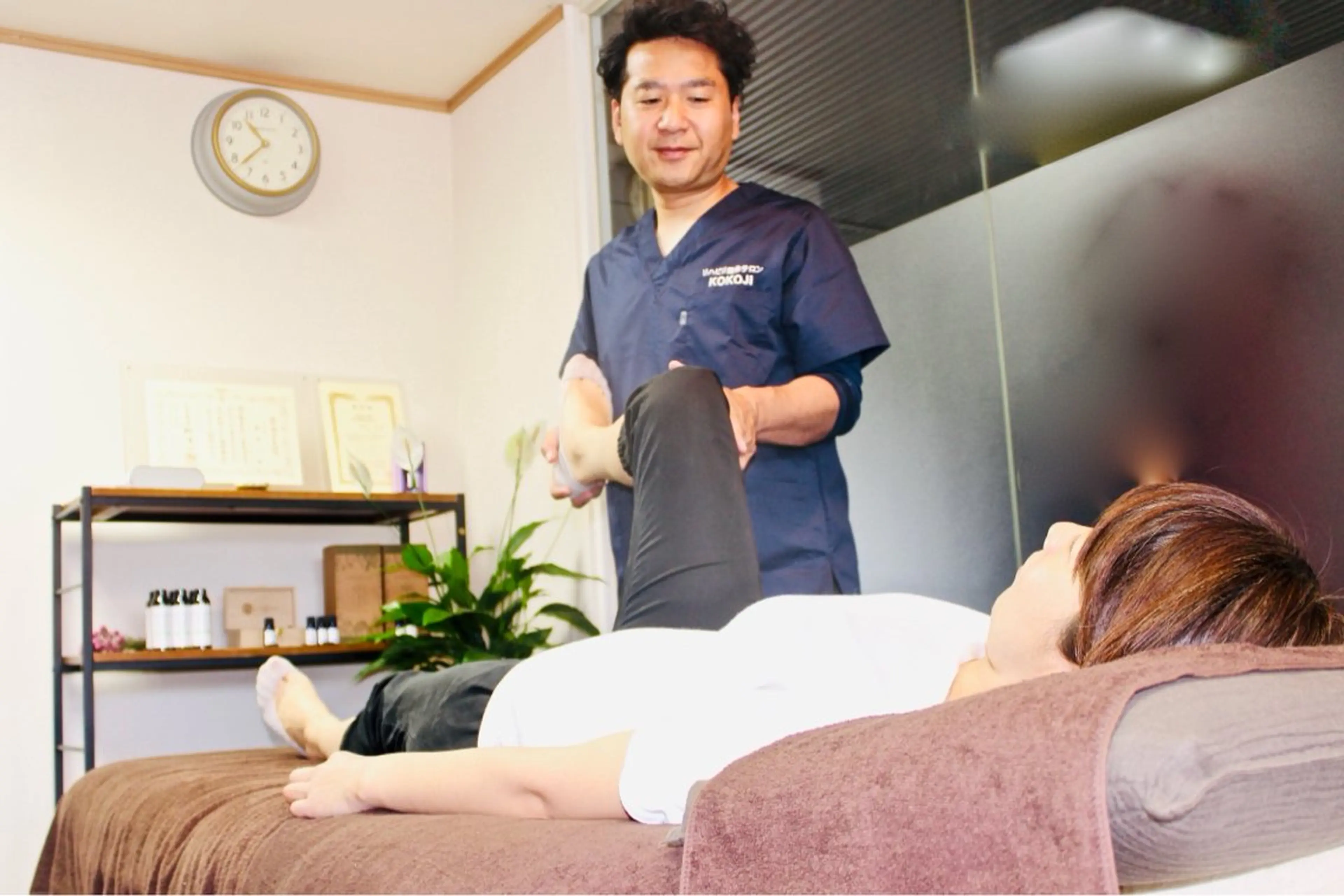 【がんばるママのご褒美ケア】産後・育児疲れ向けリラックス整体 50分 ／3,850円税込みの写真
