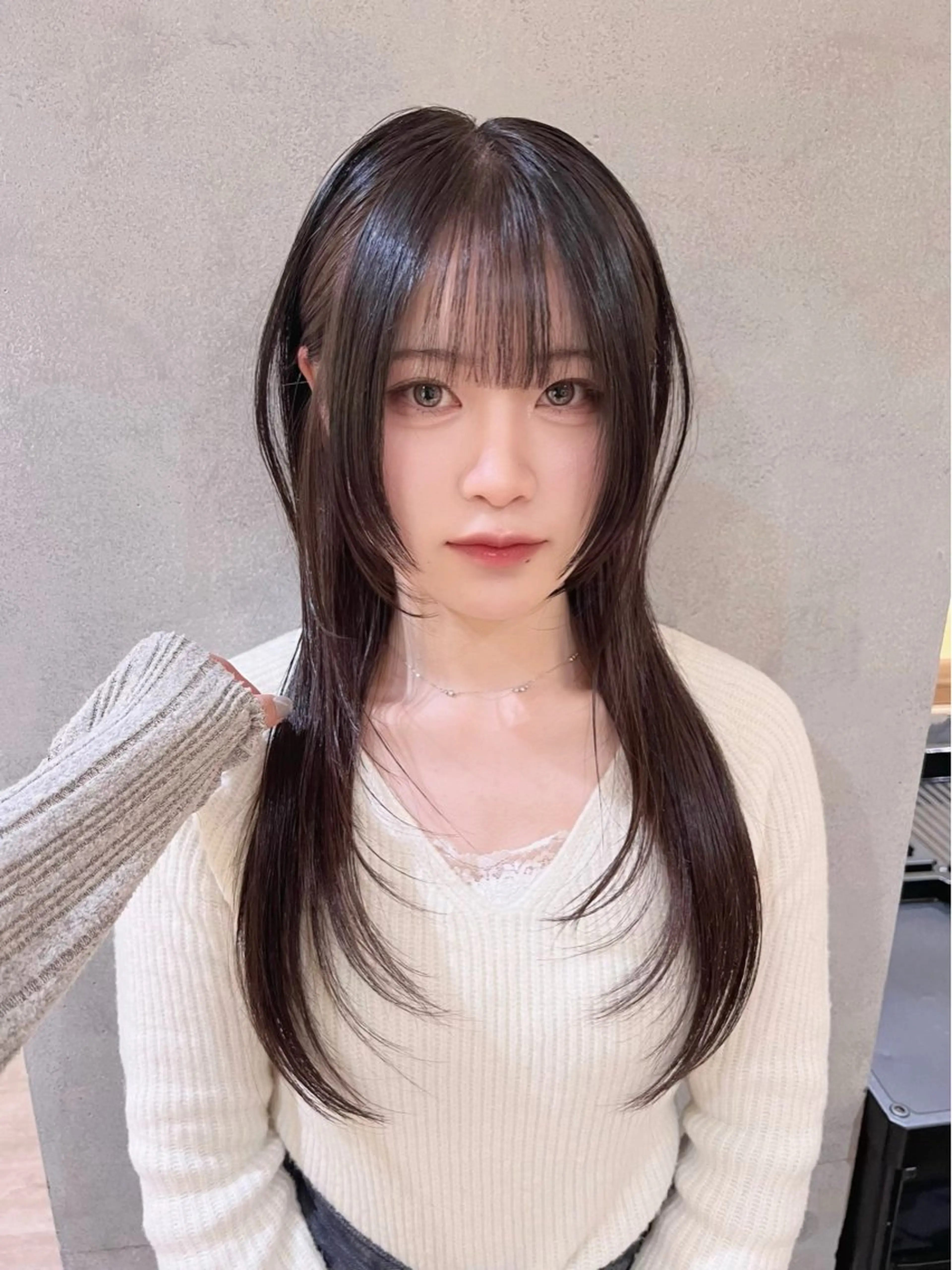 ロング Say.石川葵 ショートボブ前髪のヘアスタイル