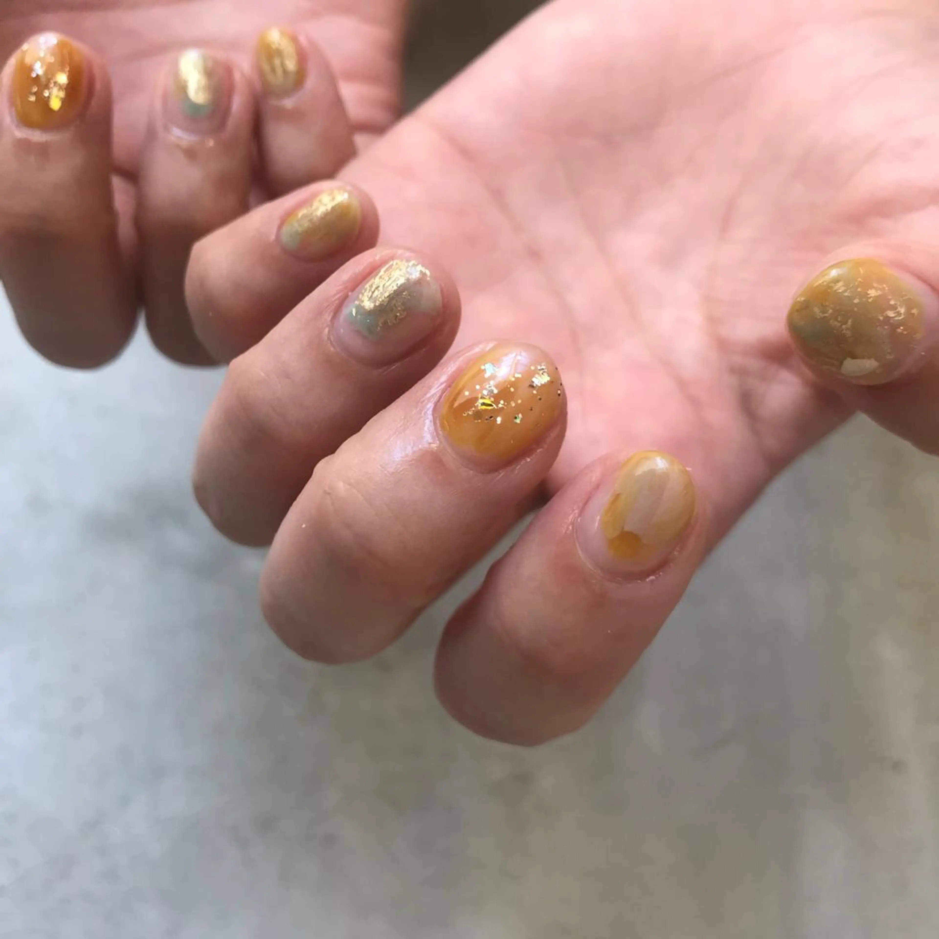 ネイル アートネイル ニュアンスネイル Ca rinaのネイルデザイン