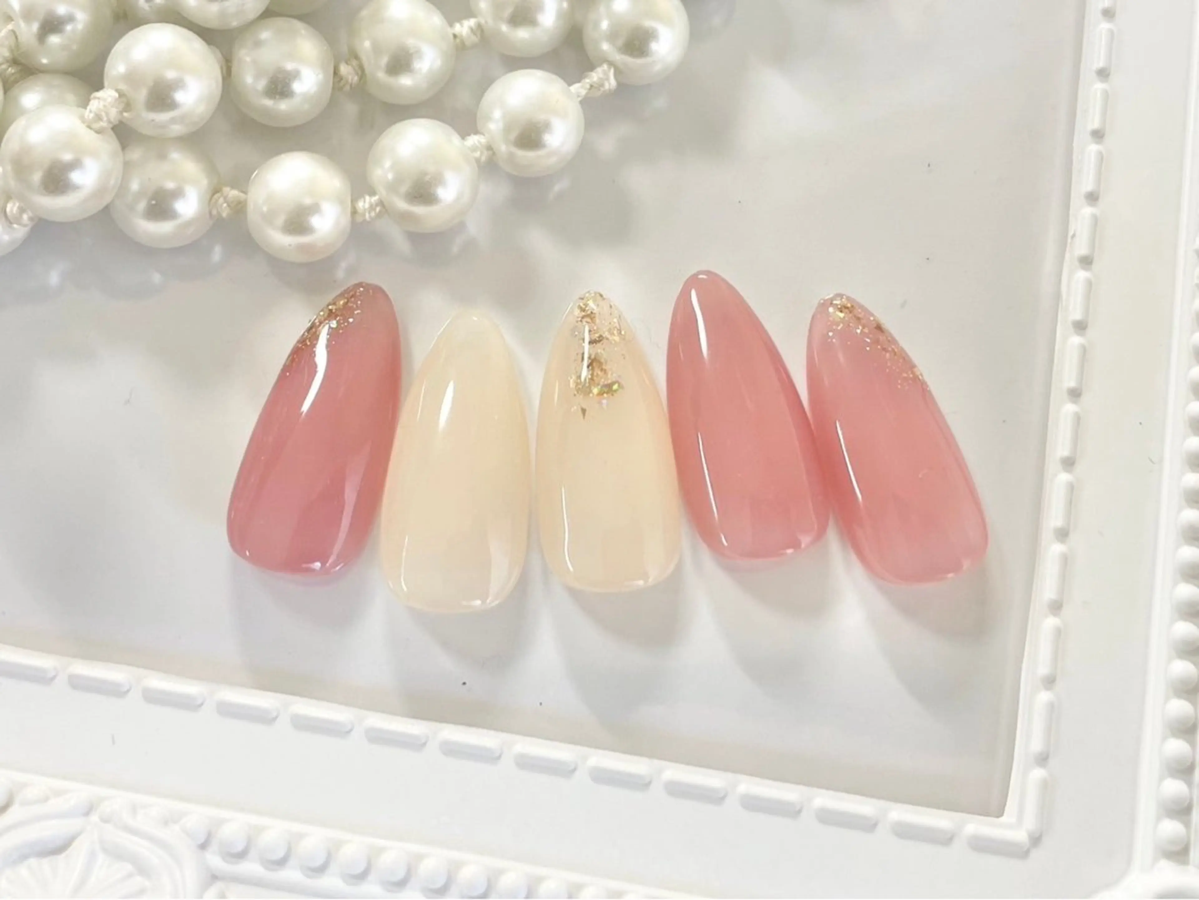 ネイル オフィスネイル シンプルネイル 【パラジェル・フィルイン】Nailsalon　Merci東中野所属・Merci shigaのネイルデザイン