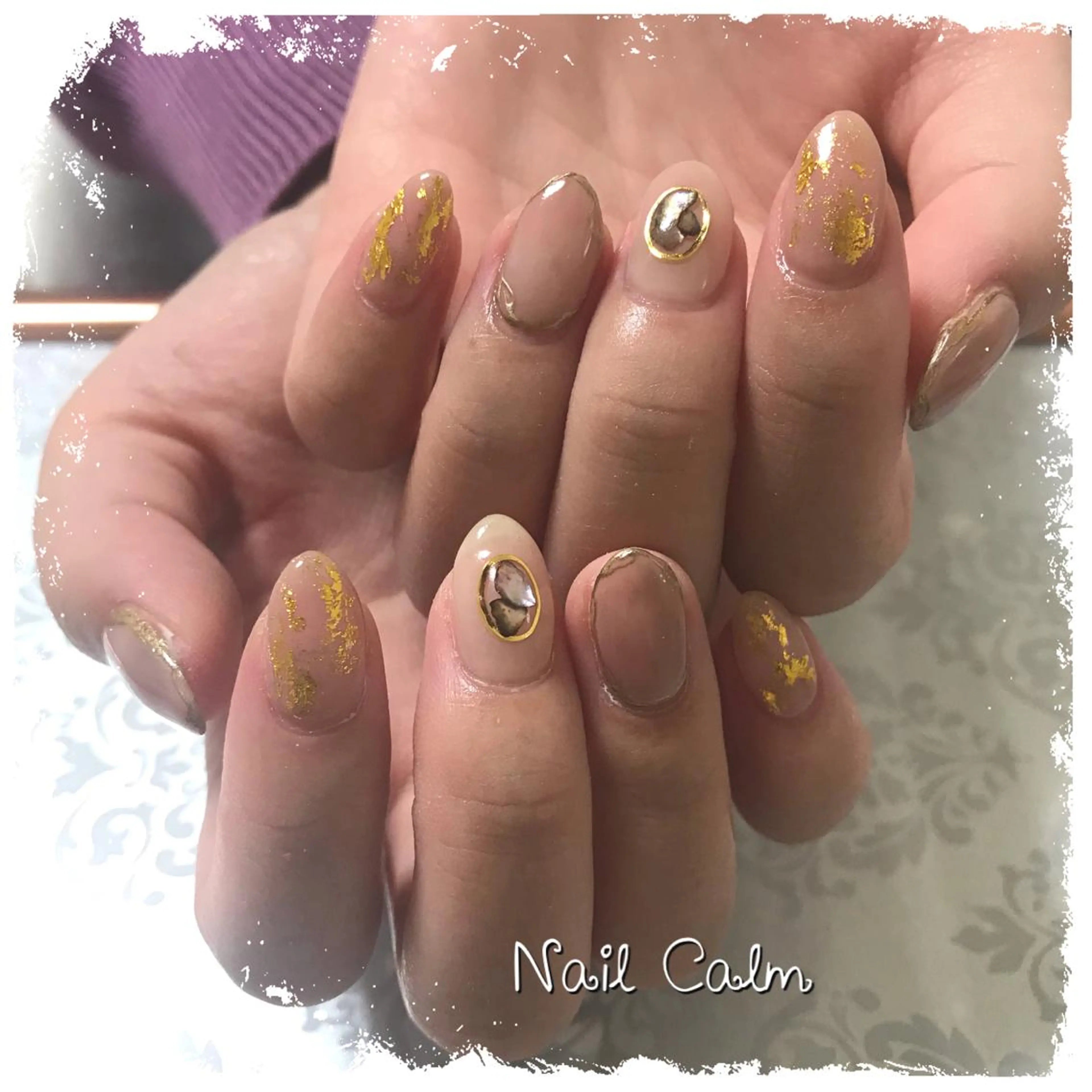 ネイル アートネイル ハンドネイル Nail Calm所属・プライベートサロン Calmのネイルデザイン