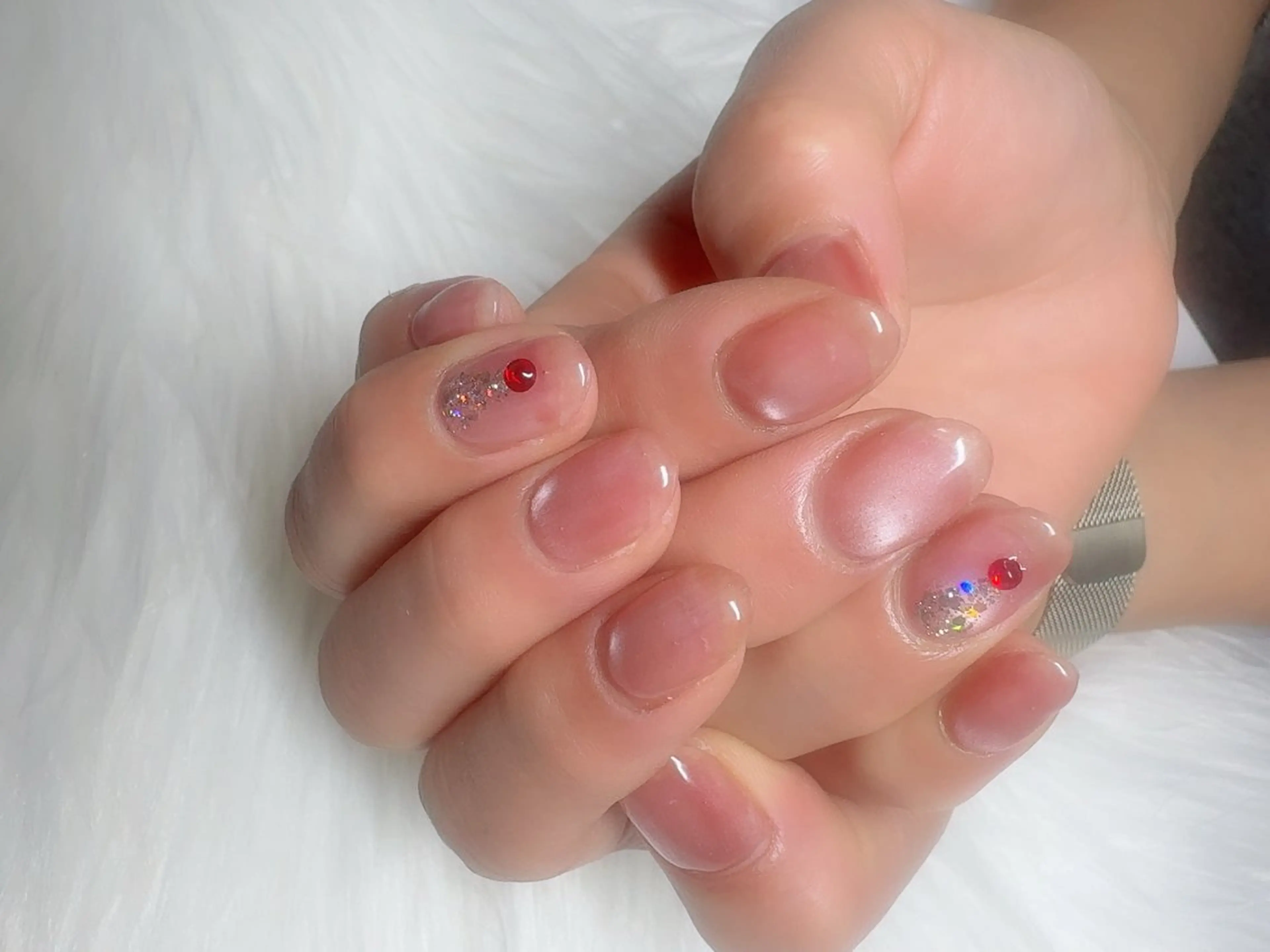 ネイル ワンカラーネイル ハッピーネイル所属・ハッピーネイル 蘭のネイルデザイン