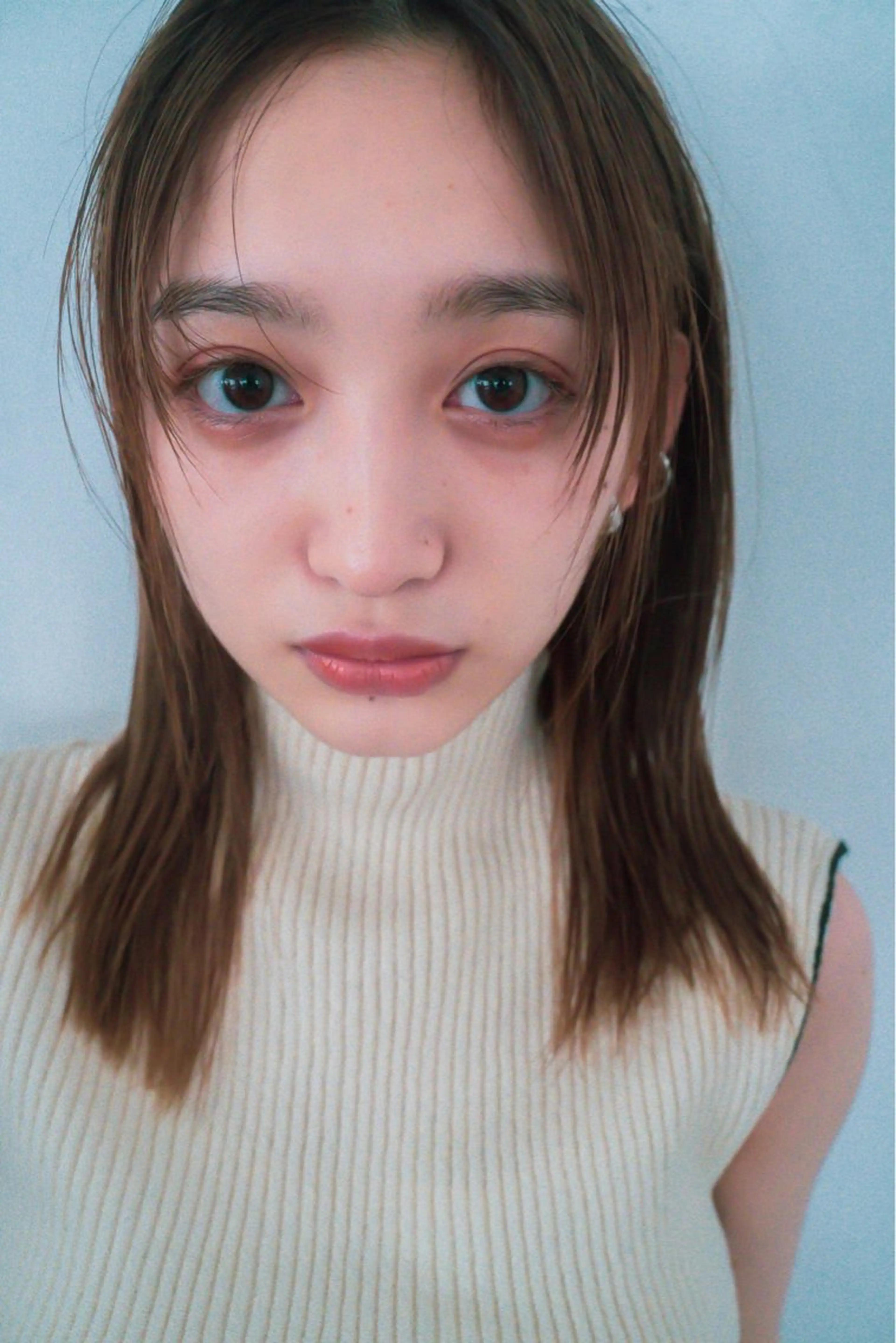 セミロング ヘアカラー Kaede🪽透け感 【渋谷/上野】のヘアスタイル