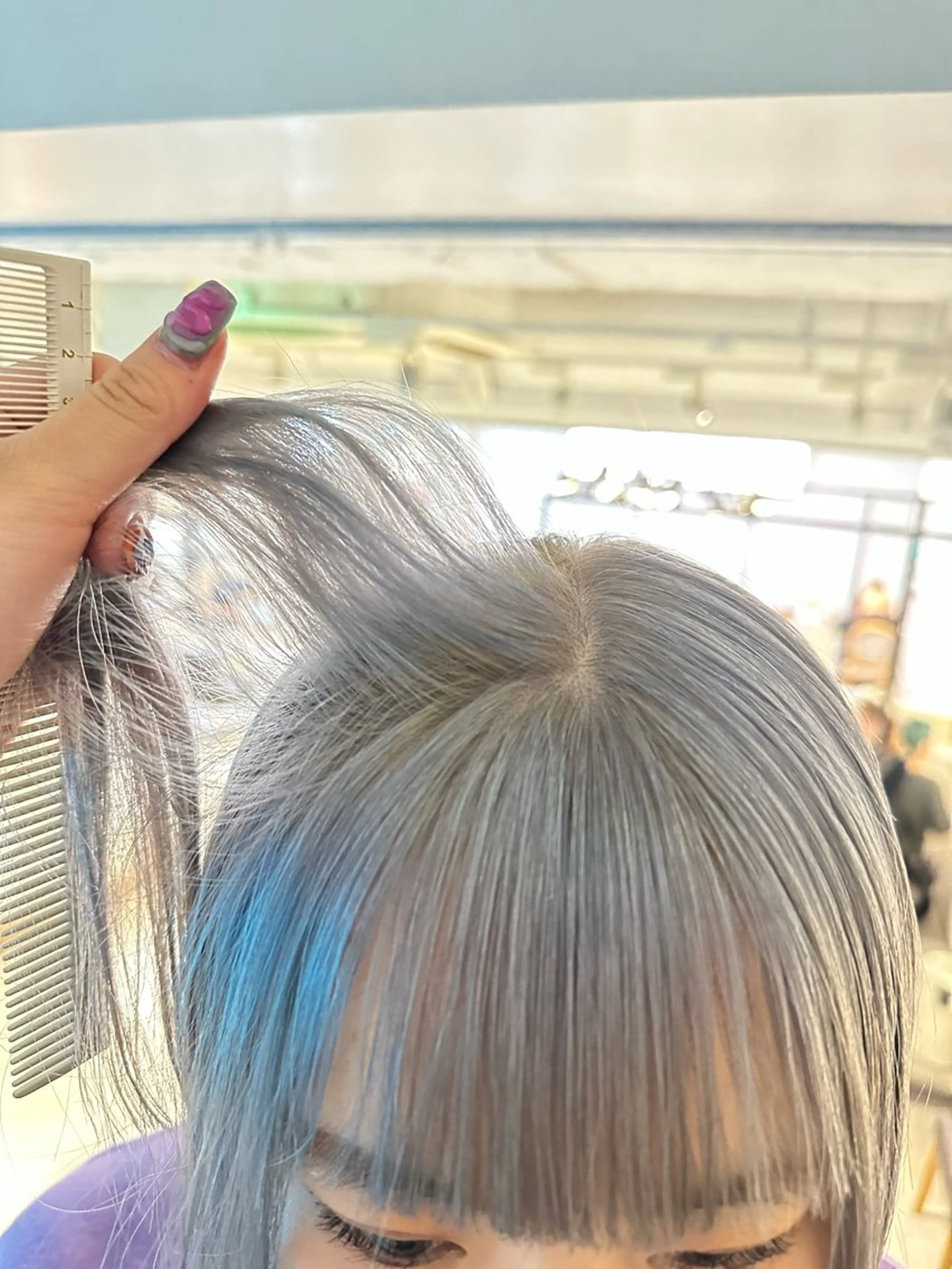 カラー ヘアカラー ハイトーン特化 pepe🎀のヘアスタイル