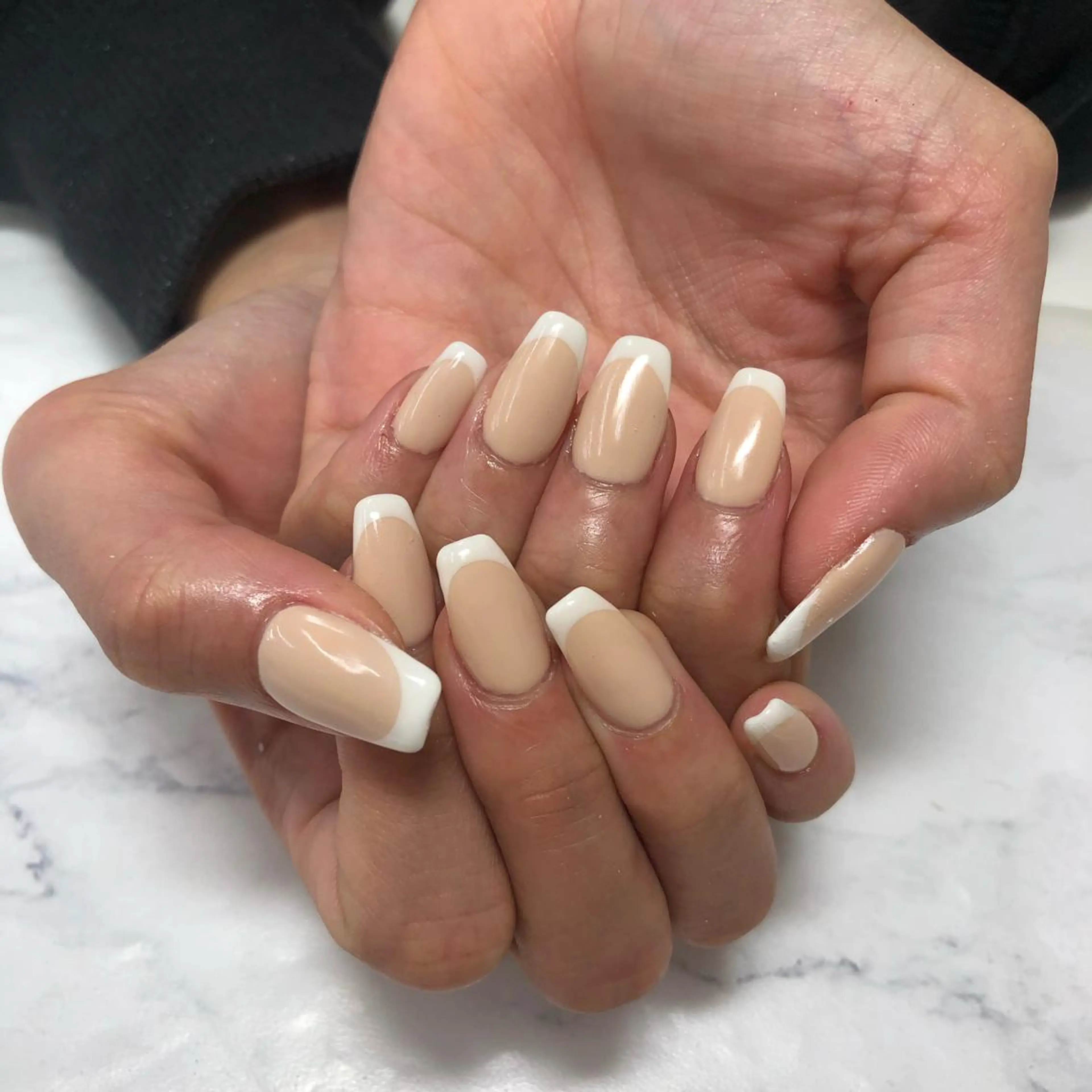 ネイル フレンチネイル amore Dのネイルデザイン