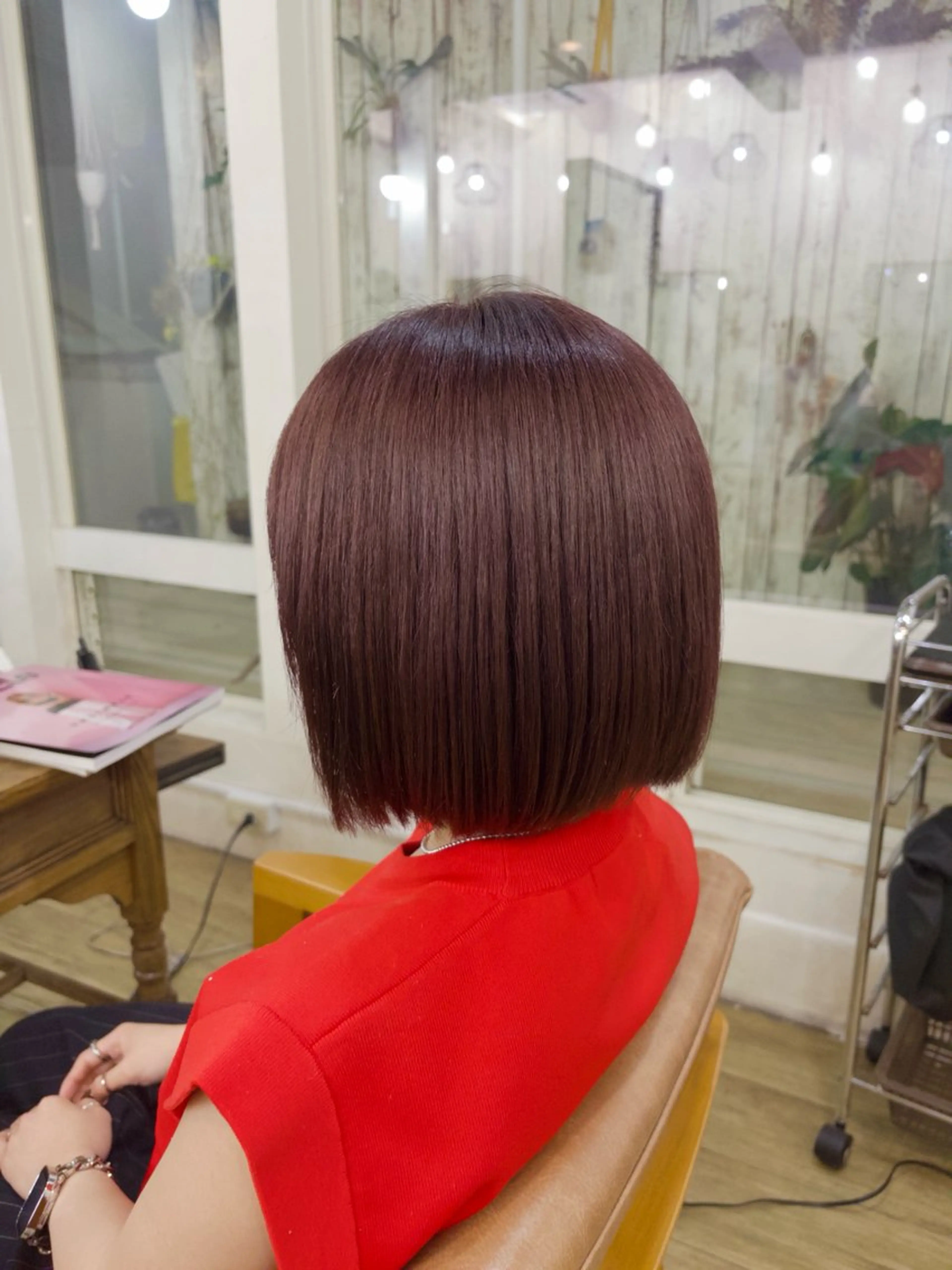 ミディアム カラー ヘアカラー SHO 👻原宿 /艶カラーのヘアスタイル