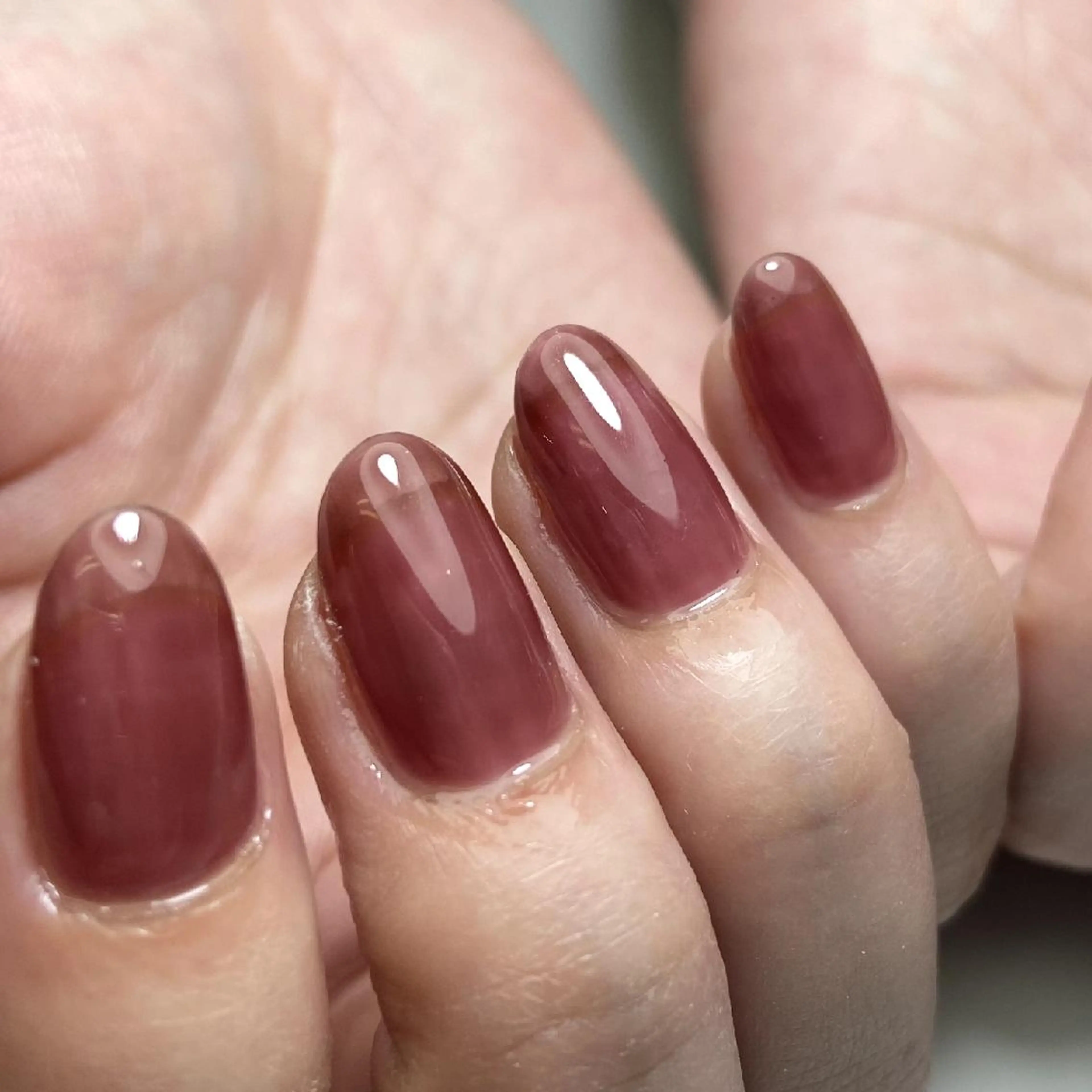 ネイル クリアネイル nail salon Lumièreのネイルデザイン