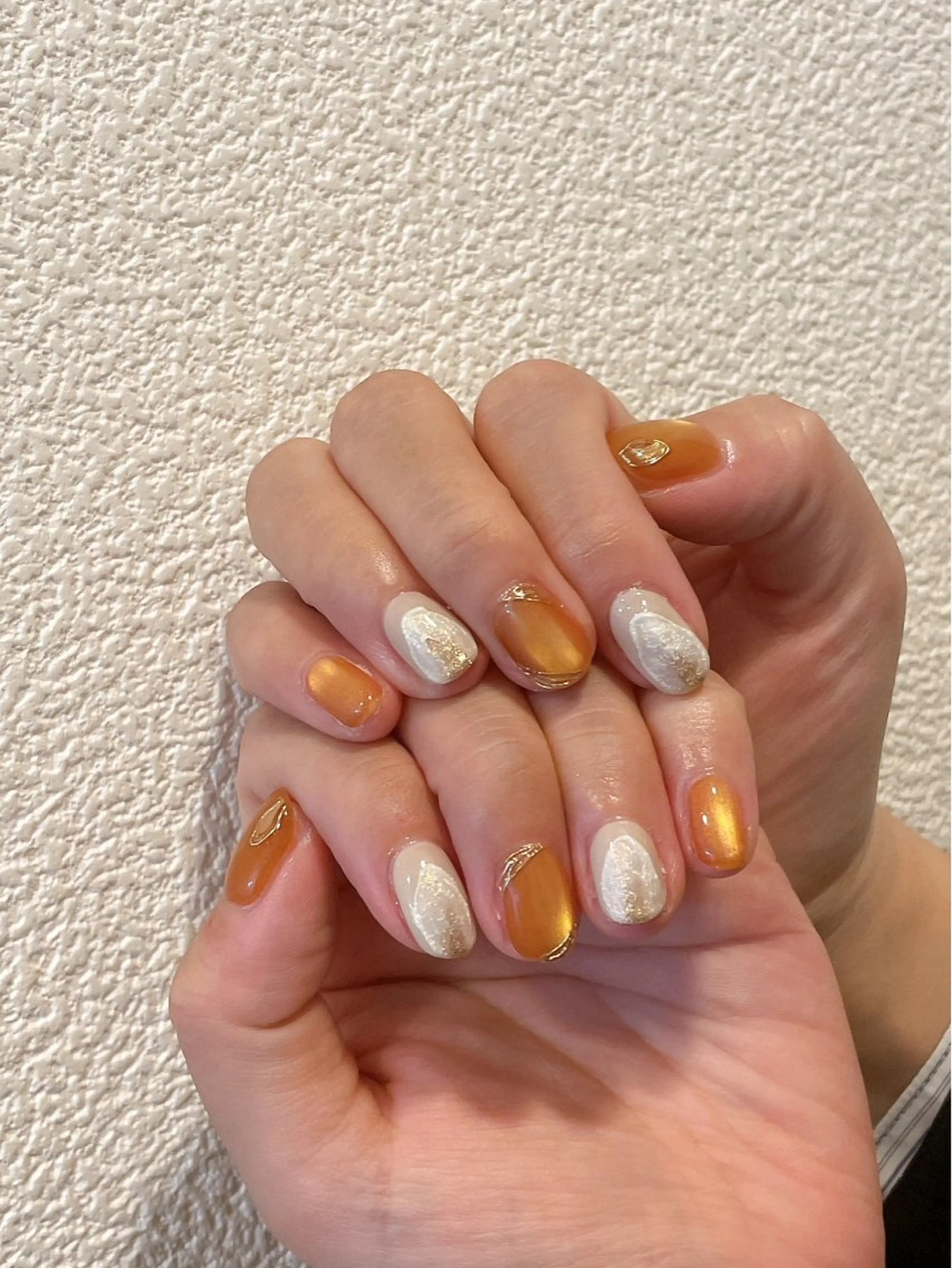 ネイル フットネイル ジェルネイル マグネットネイル パラジェル 冬ネイル ハンドネイル kiki nail 二子玉川のネイルデザイン