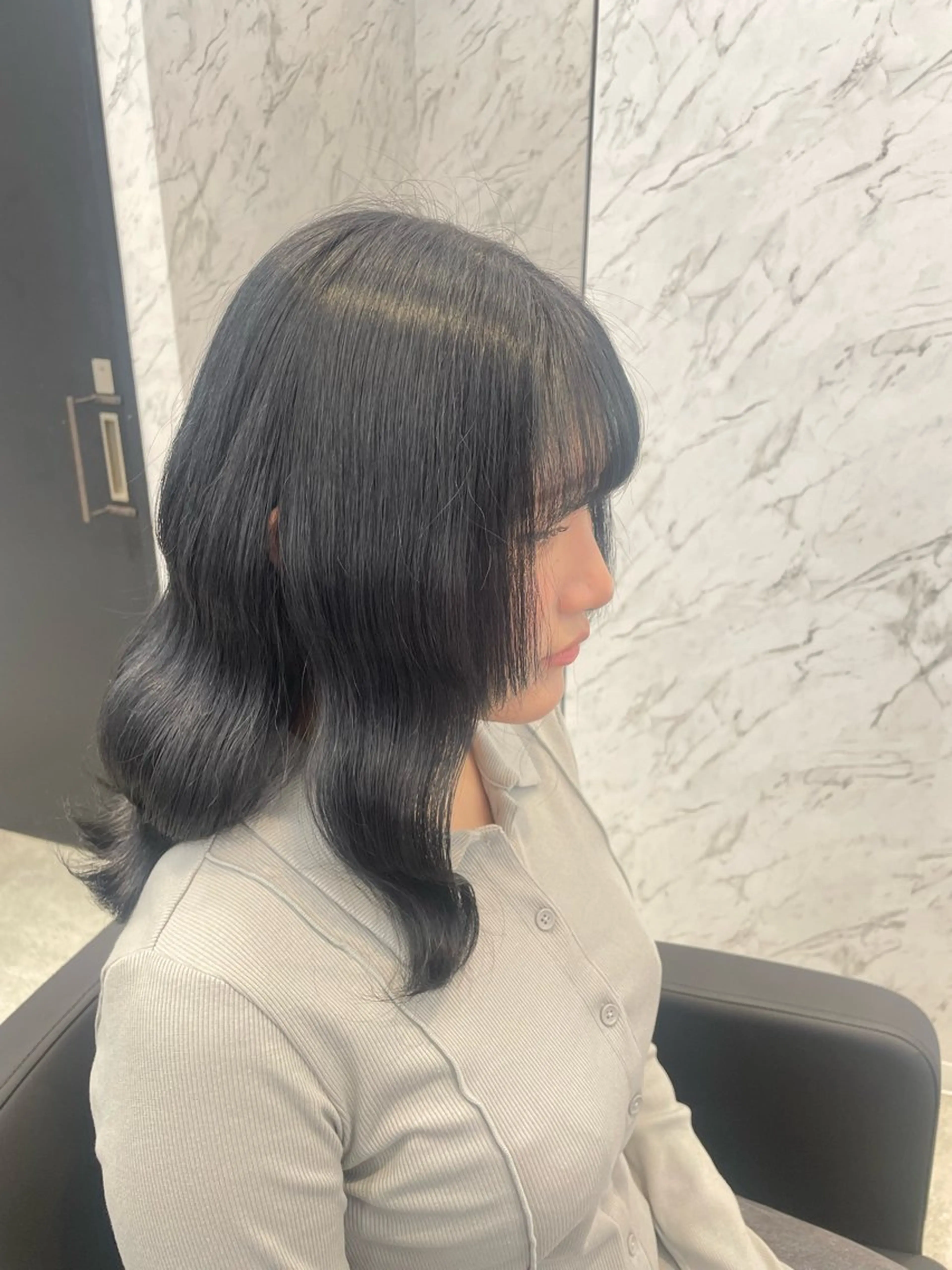 ロング カラー ブリーチ ヘアカラー hair salon dot. mooda 韓国風サロン 町田店所属・韓国風ヘア🎀🩶 /♡𝓝𝓸𝓪♡のヘアスタイル