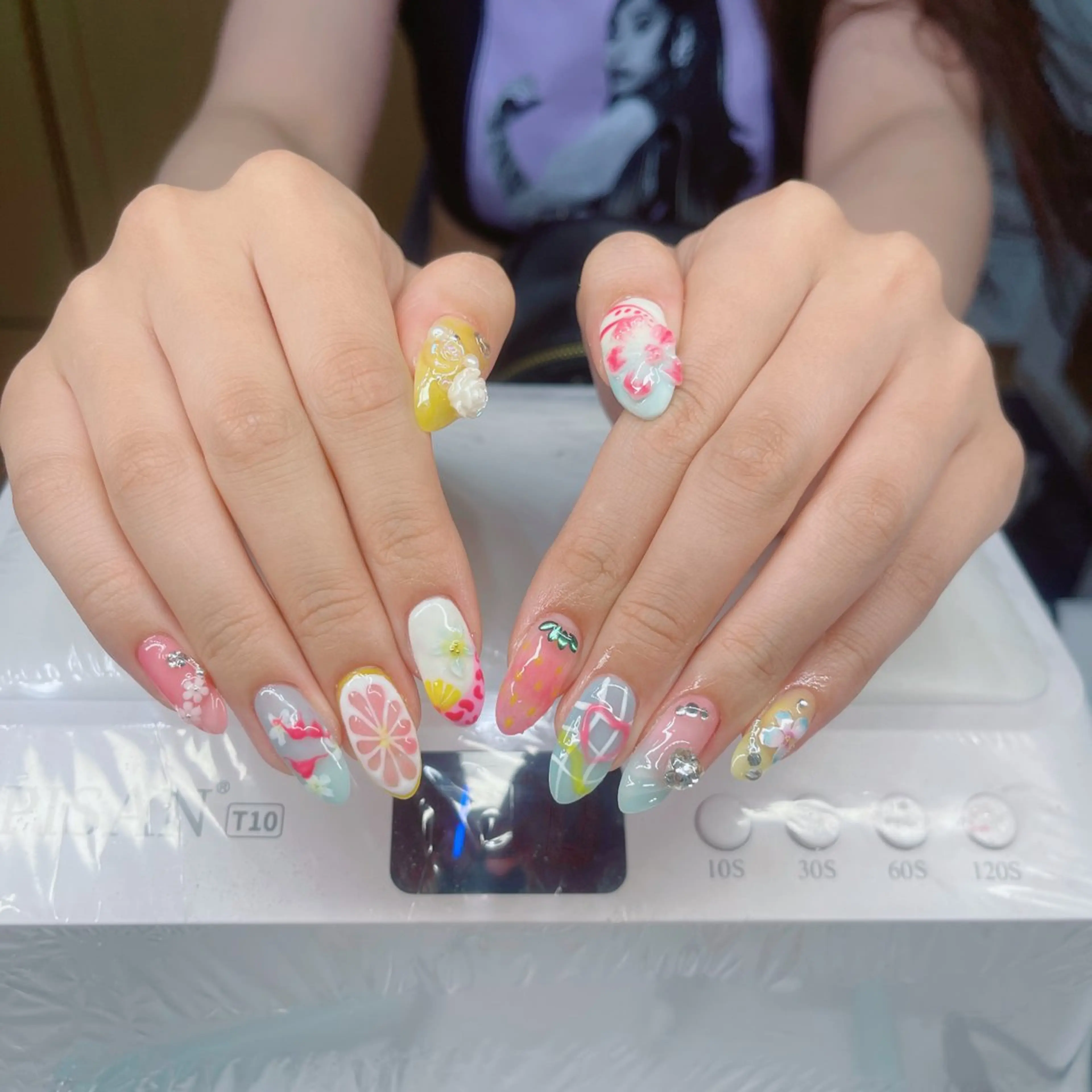 ネイル 韓国ネイル 持ち込み シンプルネイル BT39_Nail所属・BT39 Nailのネイルデザイン