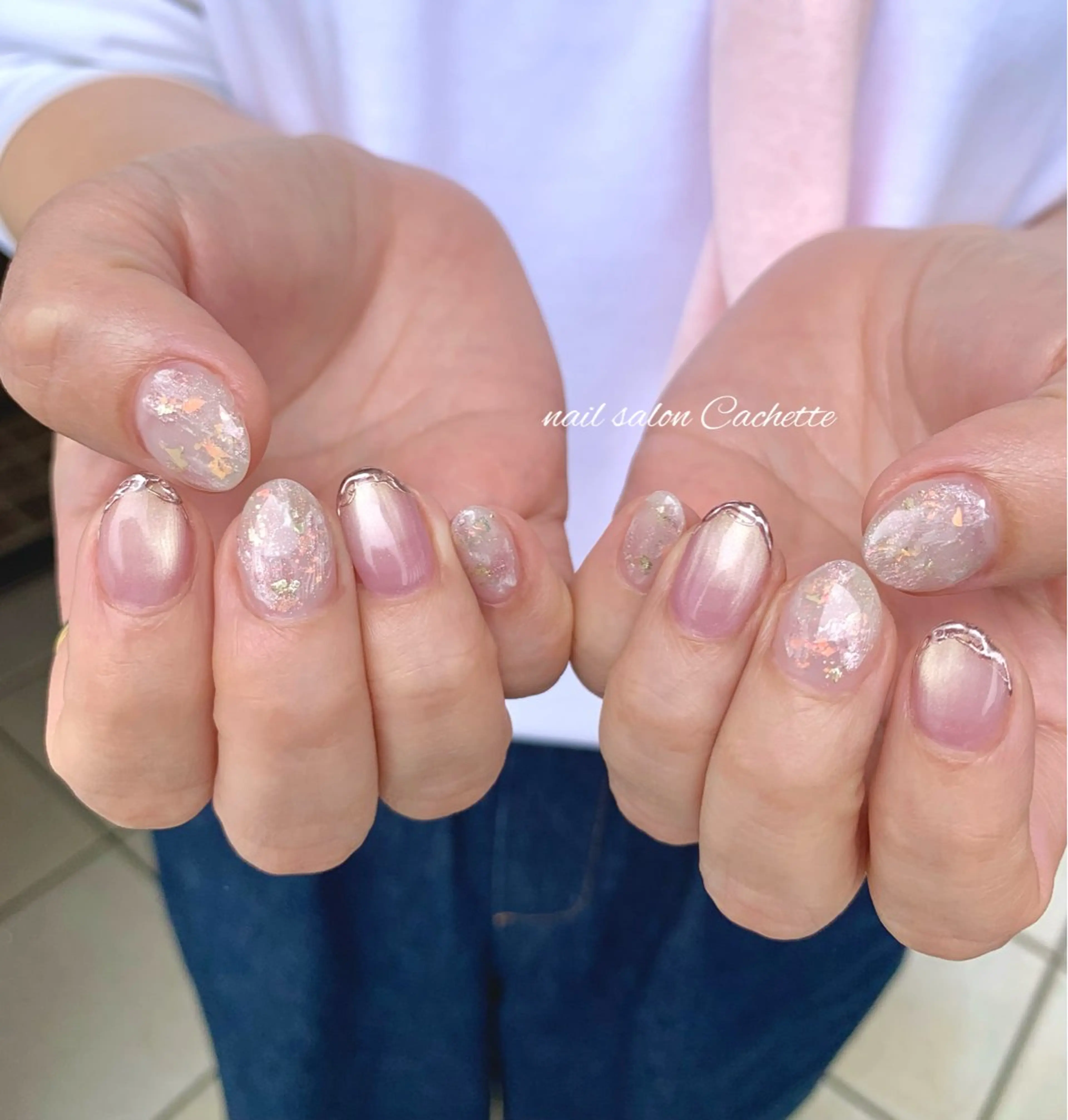 ネイル ハンドネイル ✧Cachette✧ YUKARIのネイルデザイン
