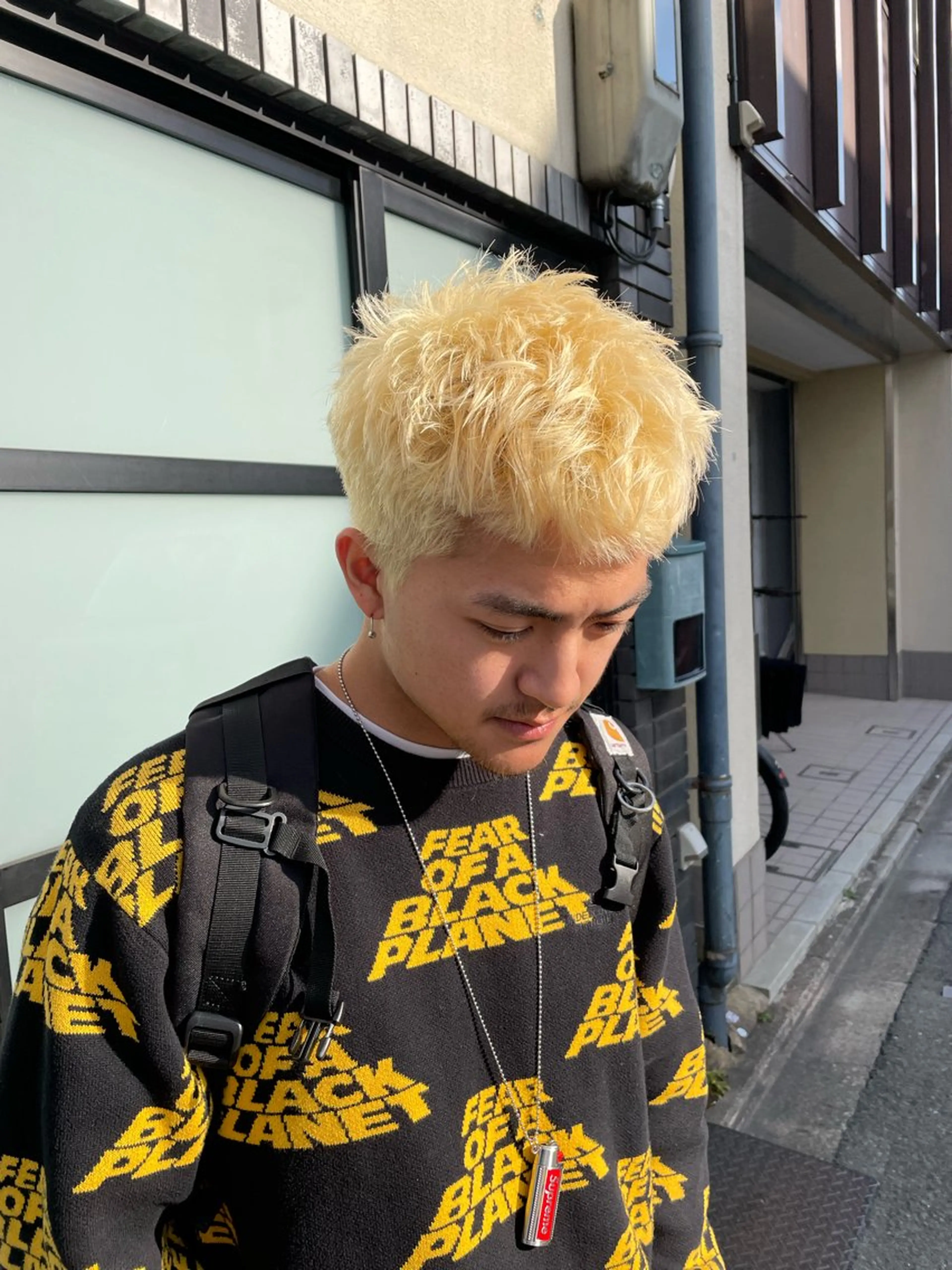 メンズ darts所属・マツダ レンのヘアスタイル