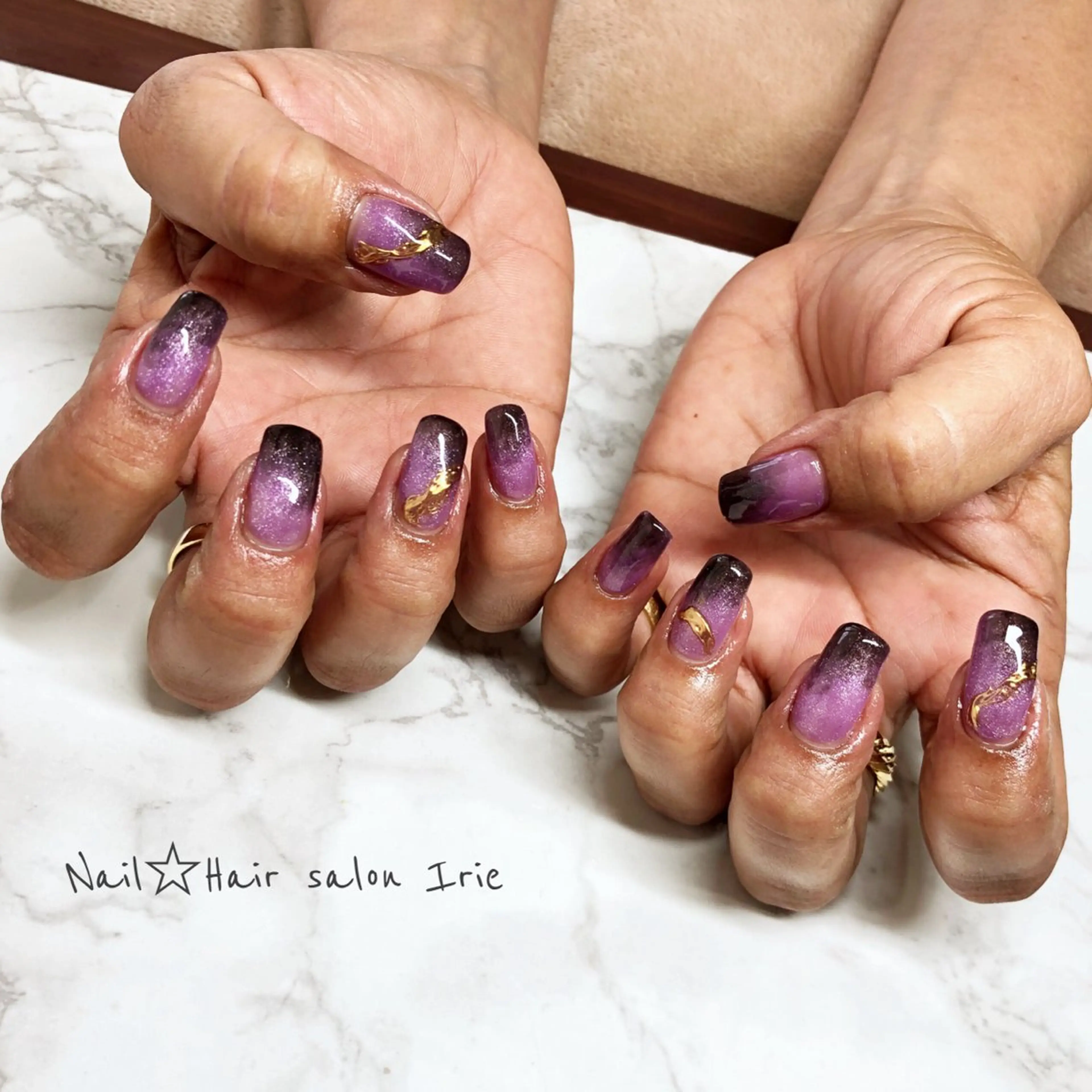 ネイル ハンドネイル Hair salon Irie所属・與儀 知佳のネイルデザイン