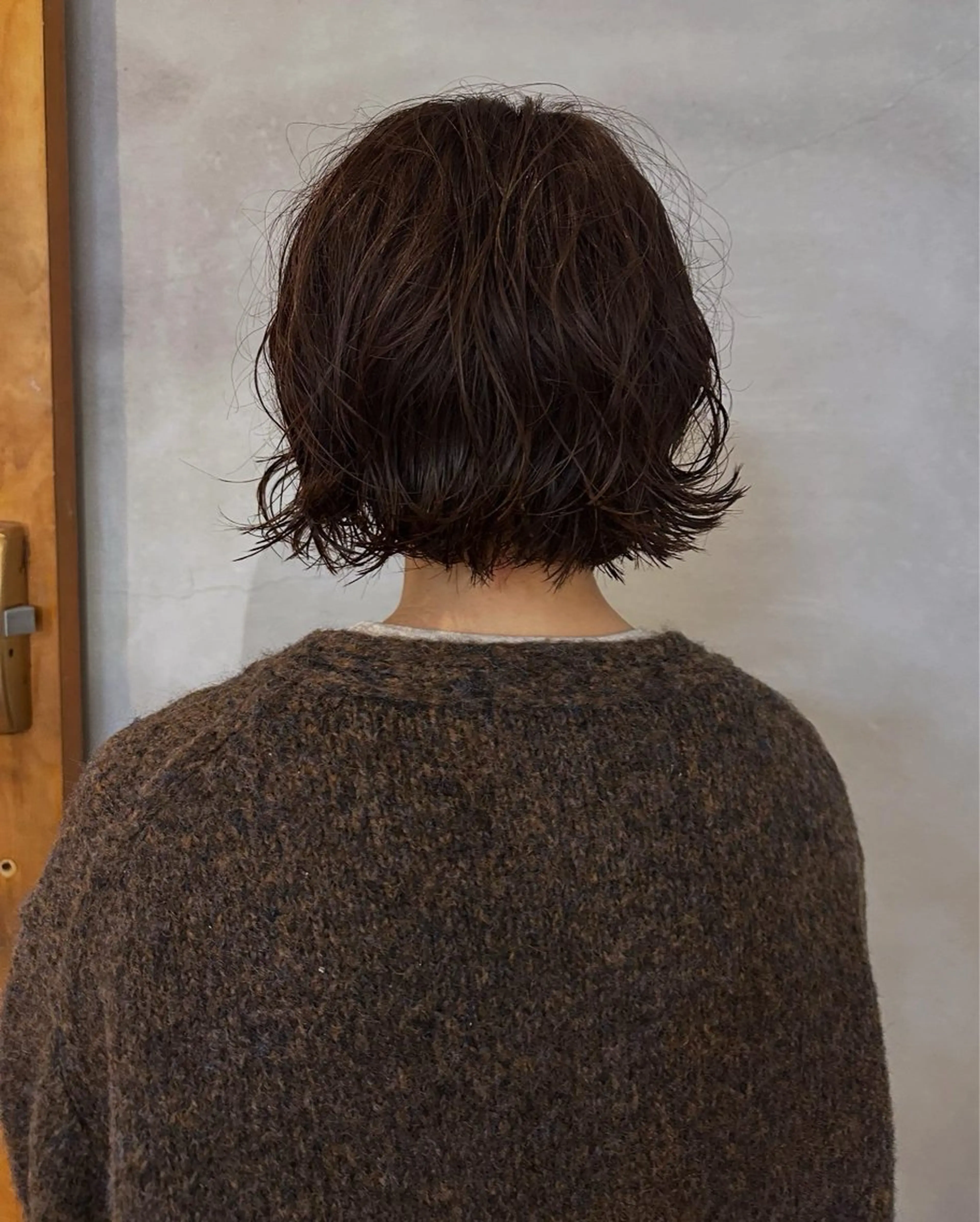 ミディアム パーマ Salt所属・【Salt】 ミオリのヘアスタイル