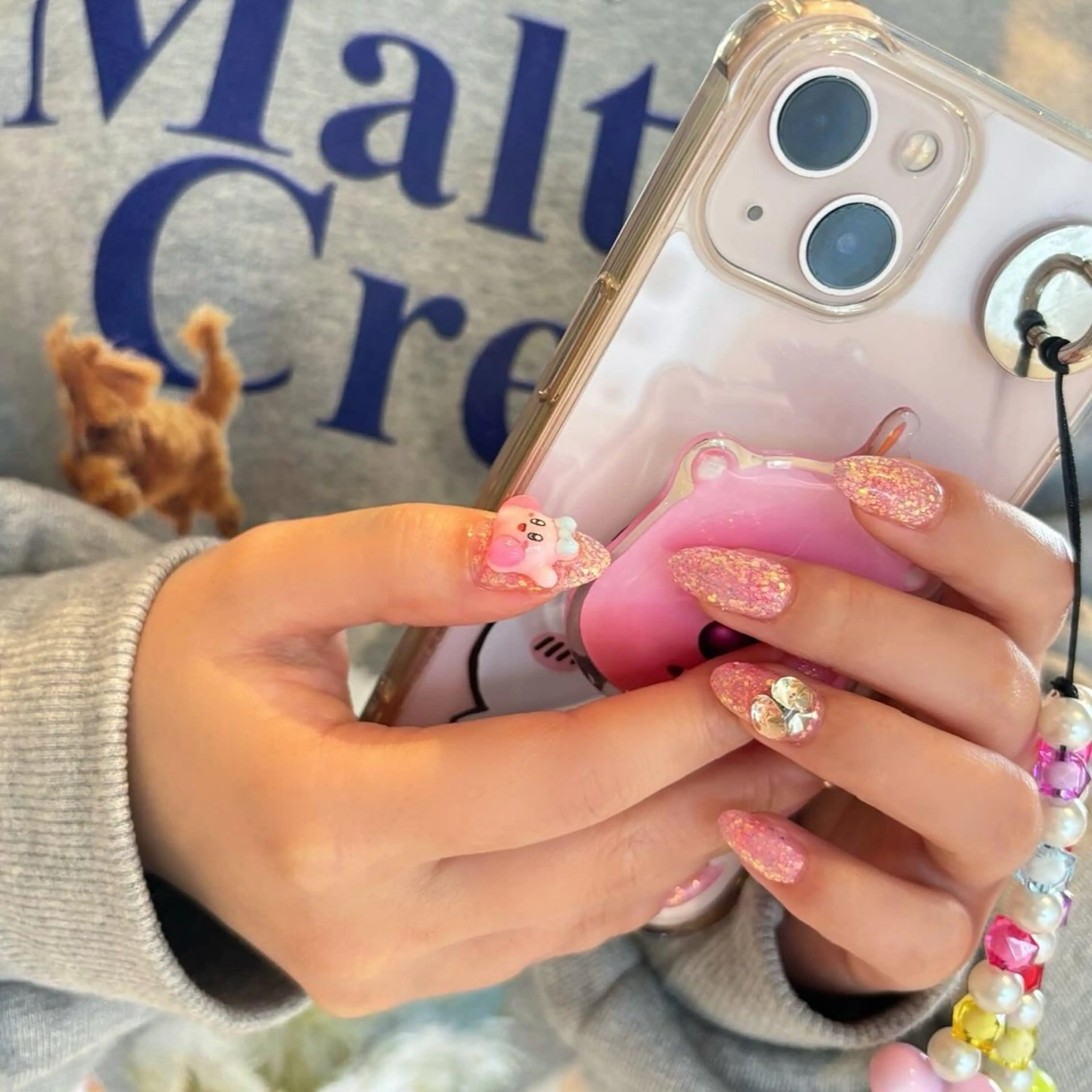 ネイル 春ネイル Lupto　Nail 【リップトゥネイル】のネイルデザイン