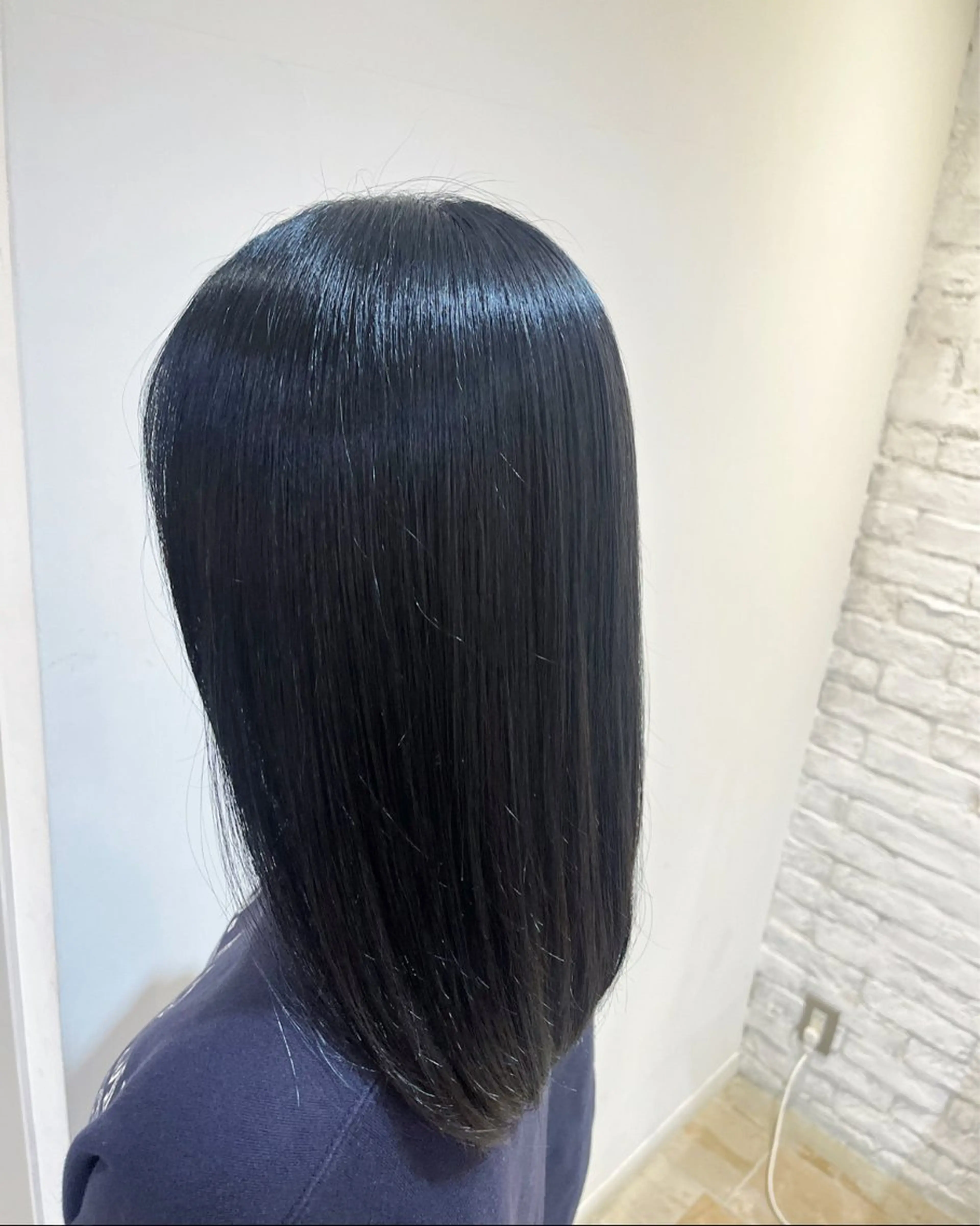 ミディアム カラー ブリーチ 髪質改善 トリートメント 【垢抜け艶カラー】 ♡⃛Mirai♡⃛のヘアスタイル