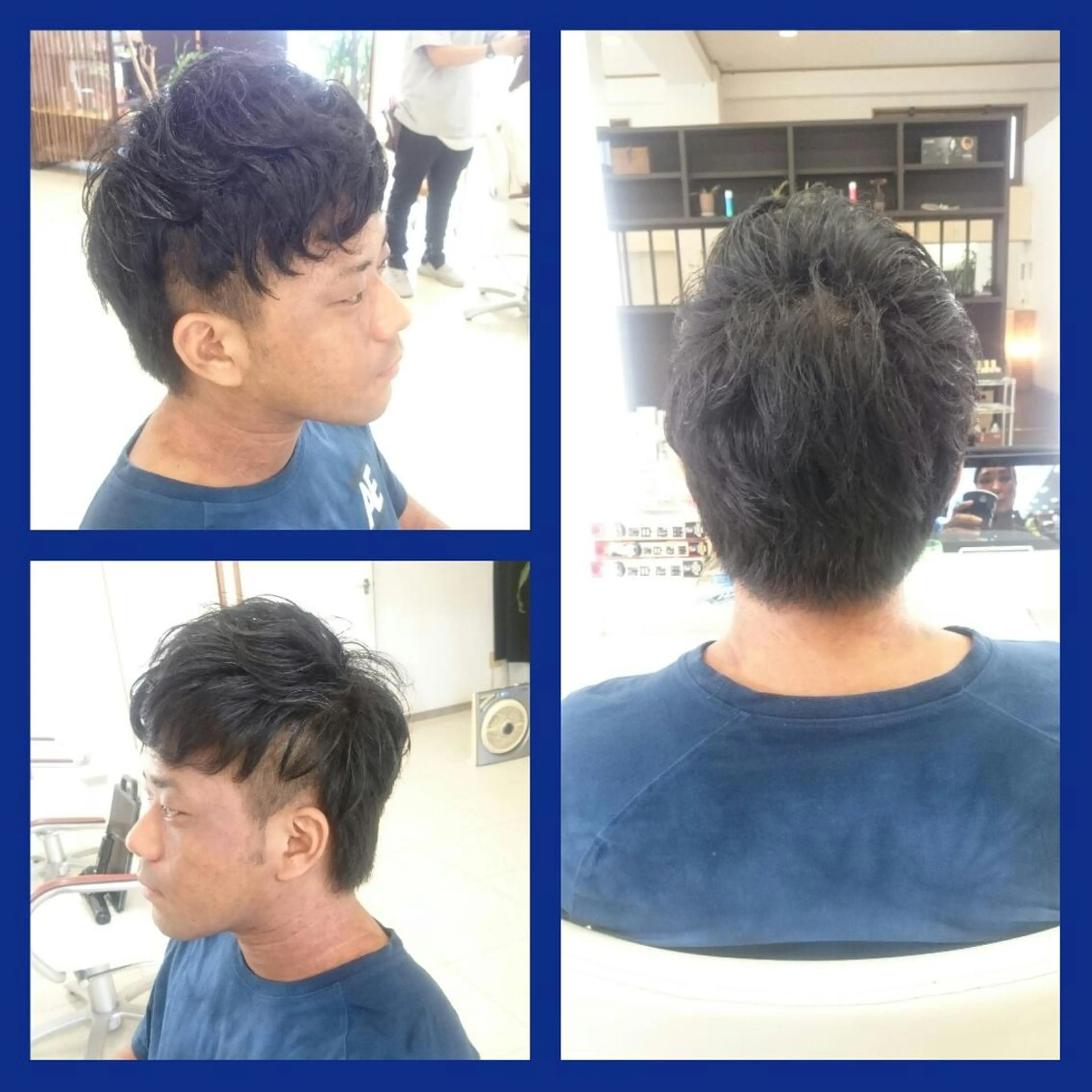 ショート メンズ カット ｷﾝｼﾞｮｳ ｴﾅﾐのヘアスタイル