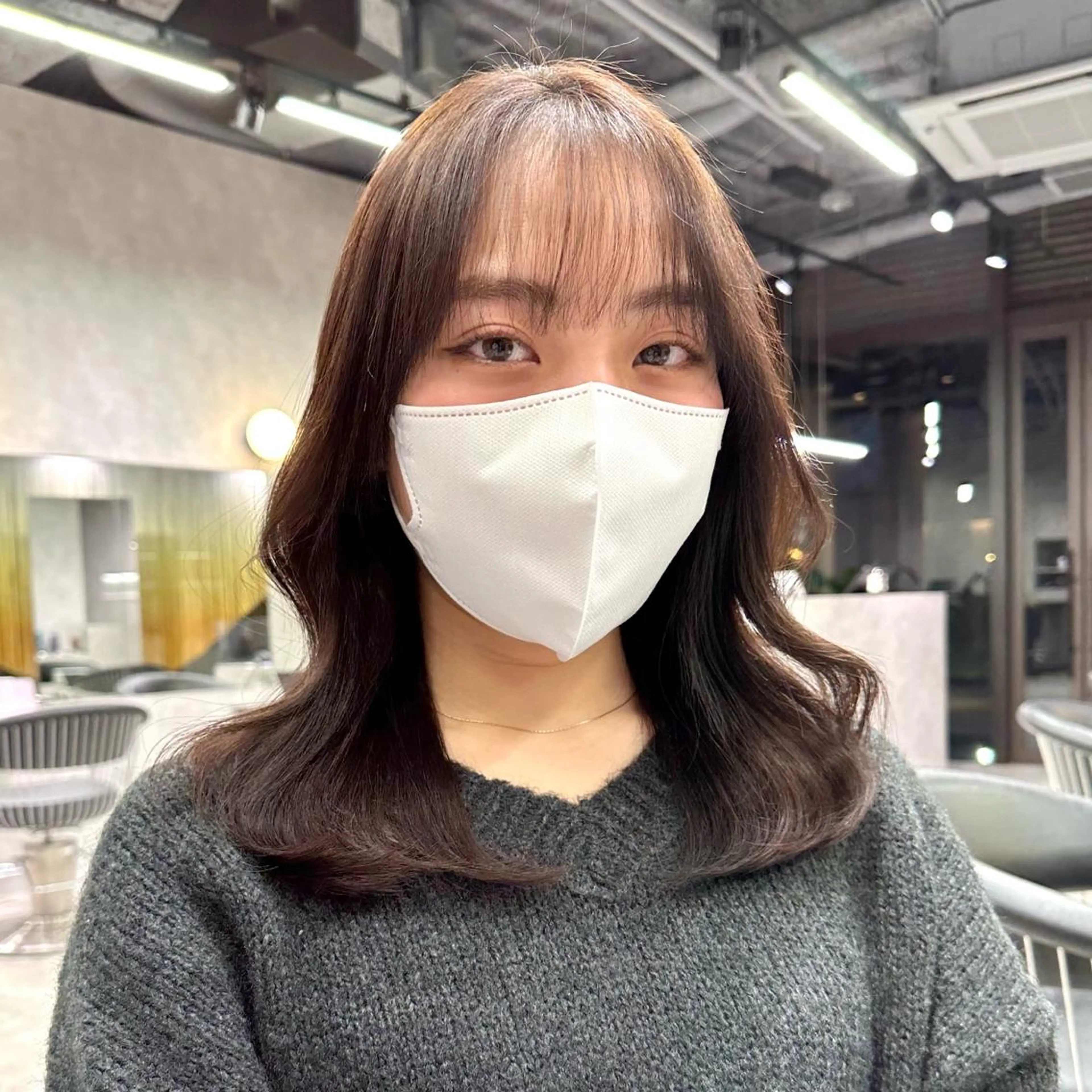 ミディアム カラー fullbloom hair&spa所属・DAIKIベージュ 🍂レイヤーカットのヘアスタイル