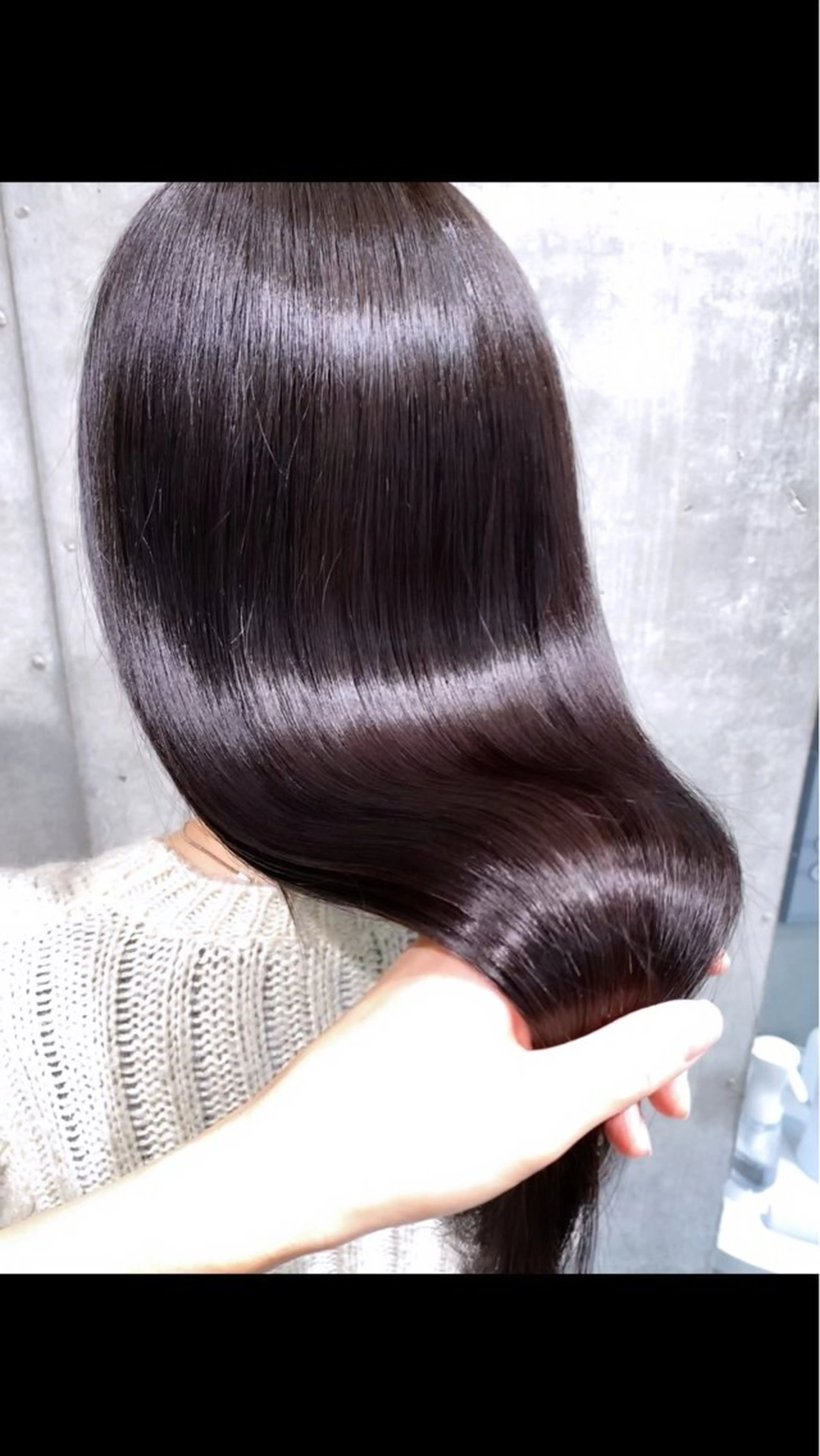 ロング トリートメント 透明感カラー✨艶髪 ストレート/池田優紀のマツエク・マツパデザイン