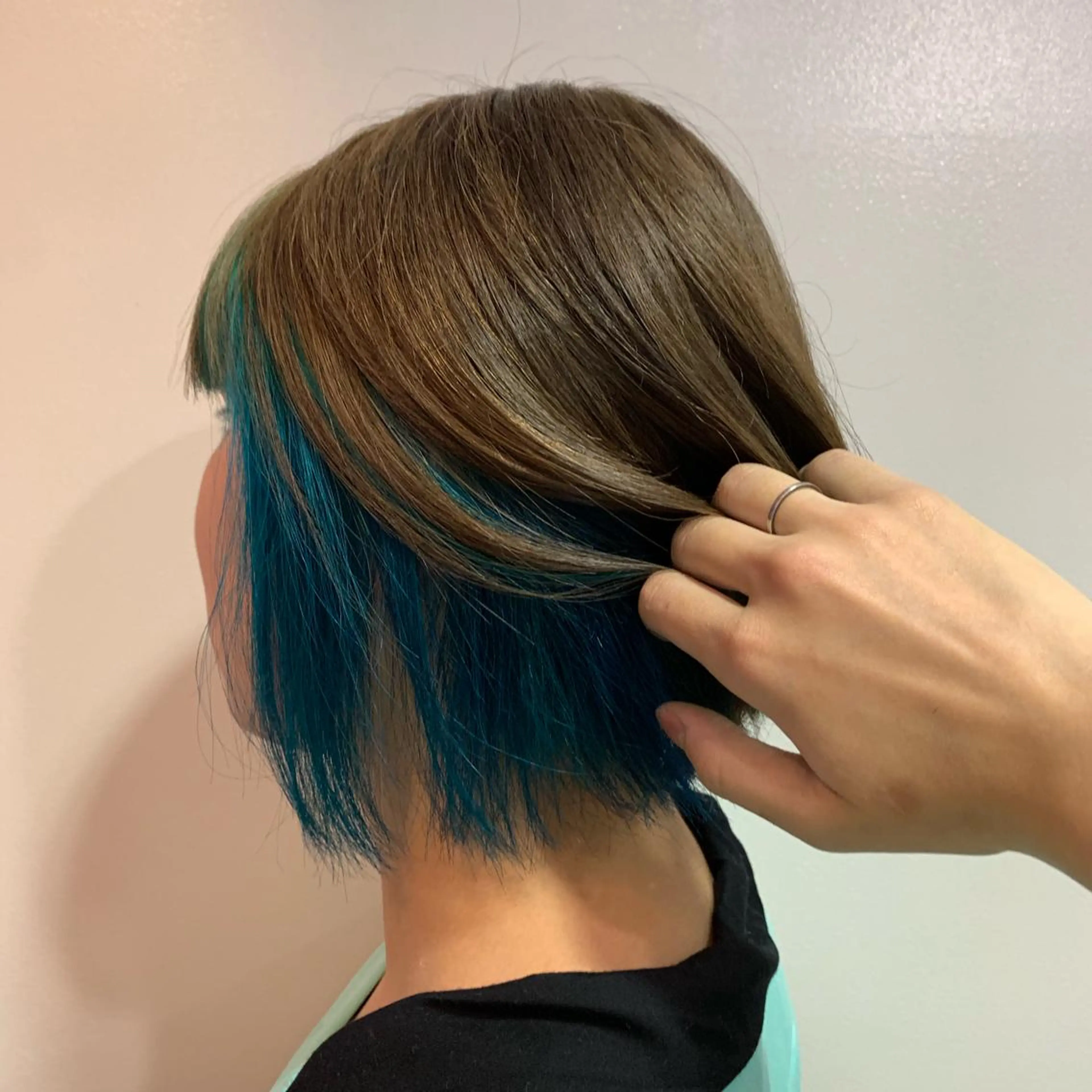 カラー インナーカラー🧸 suzunaのヘアスタイル