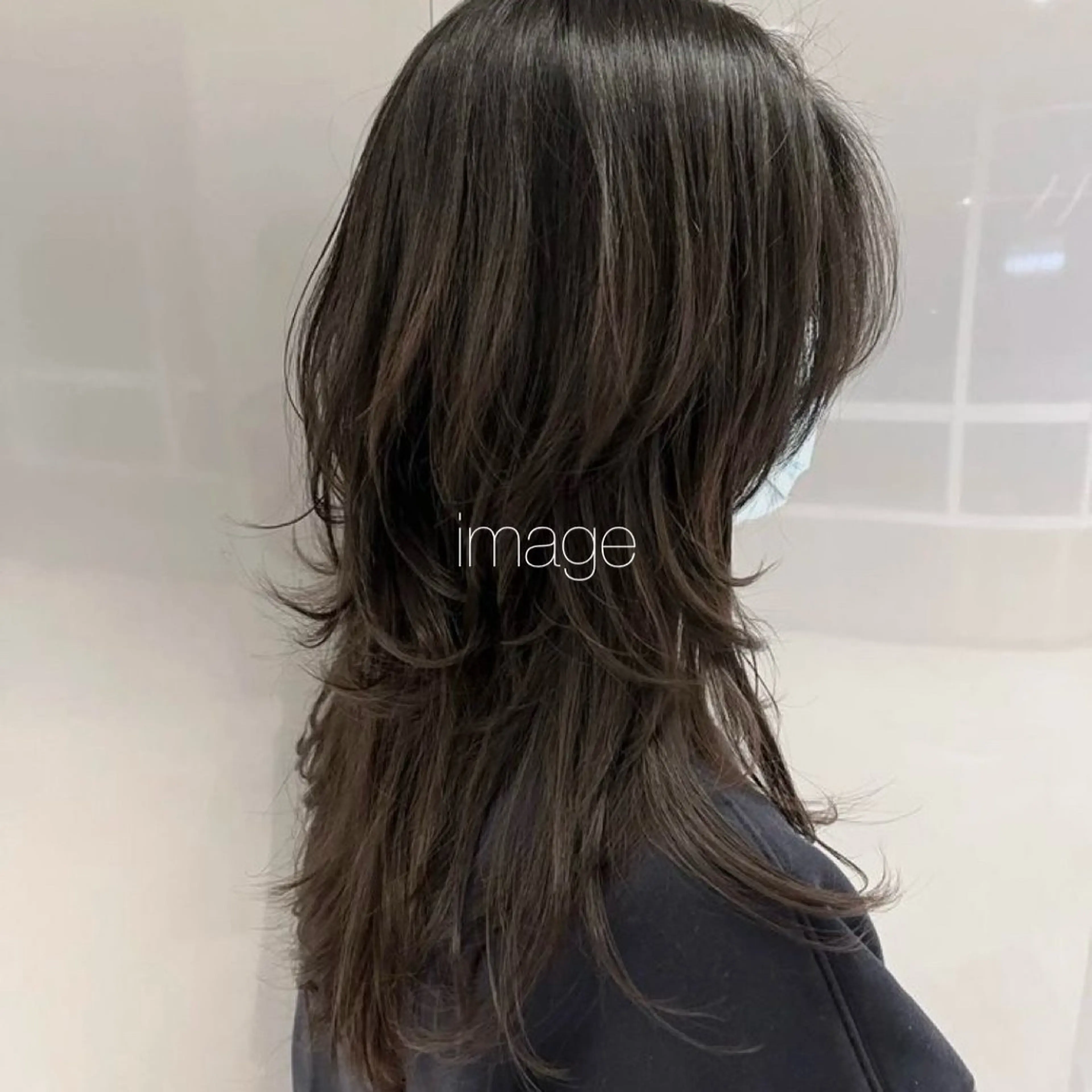 ロングレイヤーカット✂️の写真