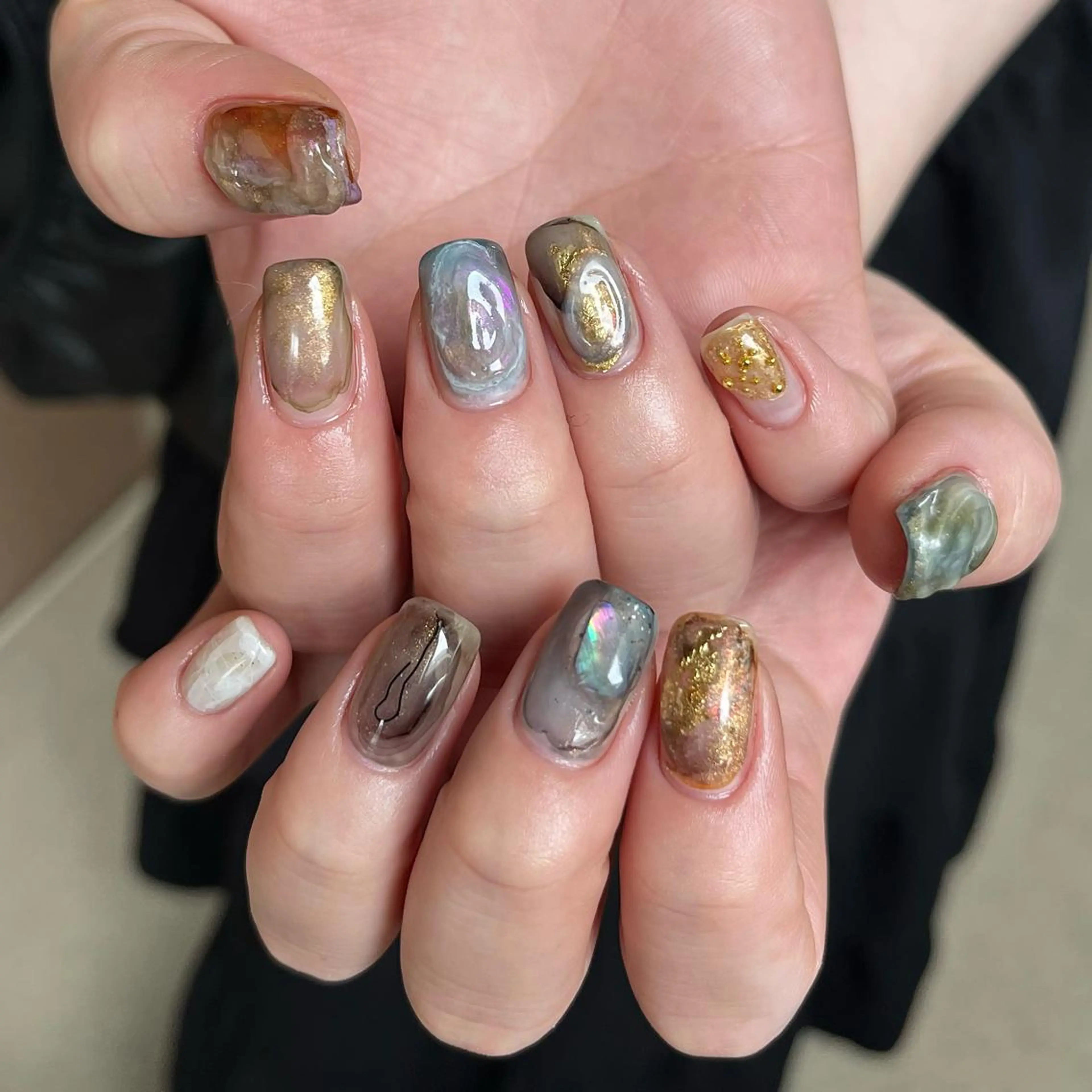 ネイル ハンドネイル nail salon O (en)所属・vegh. nail／阿波座のネイルデザイン