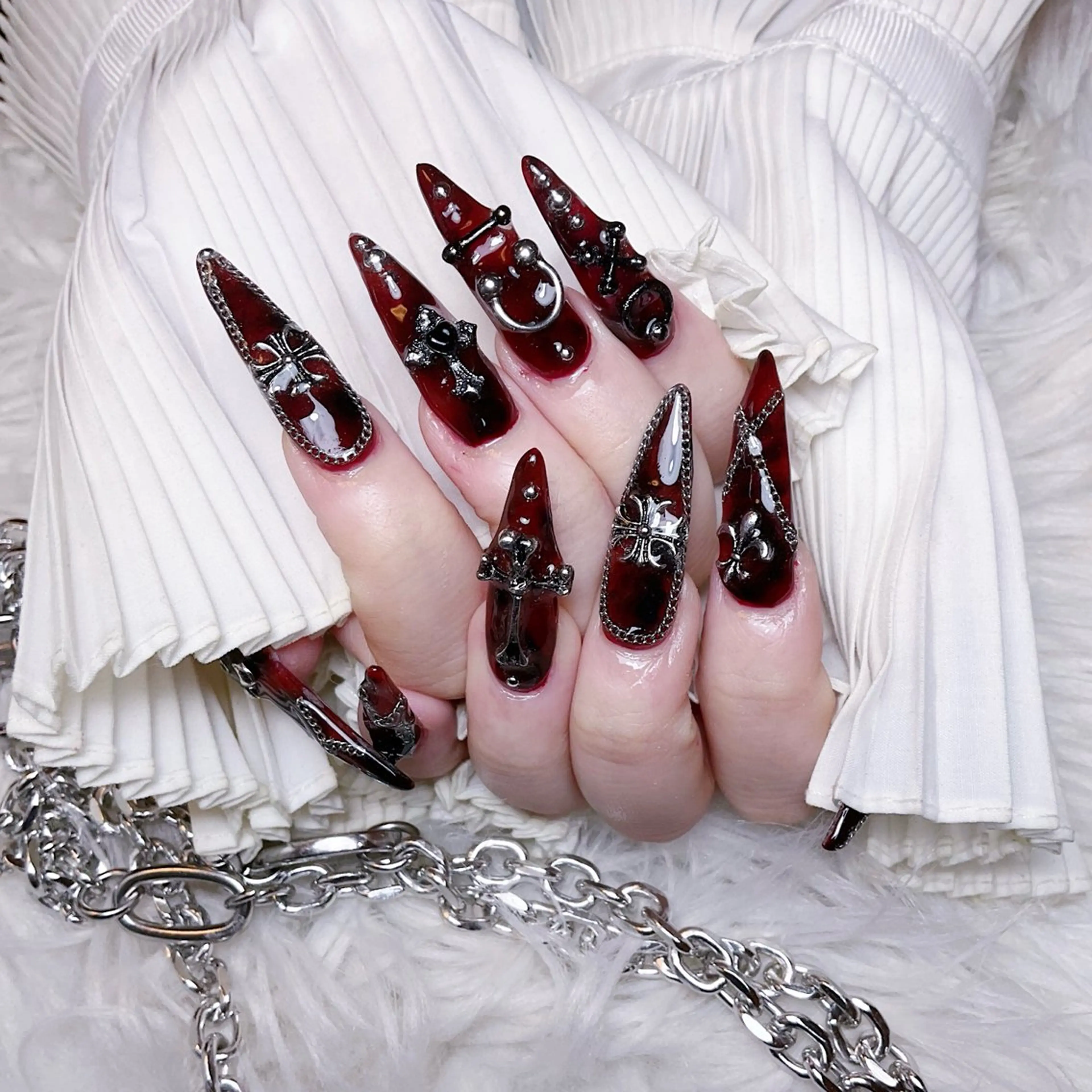 ネイル ハンドネイル 🌈Yun nail hyejin💋のネイルデザイン