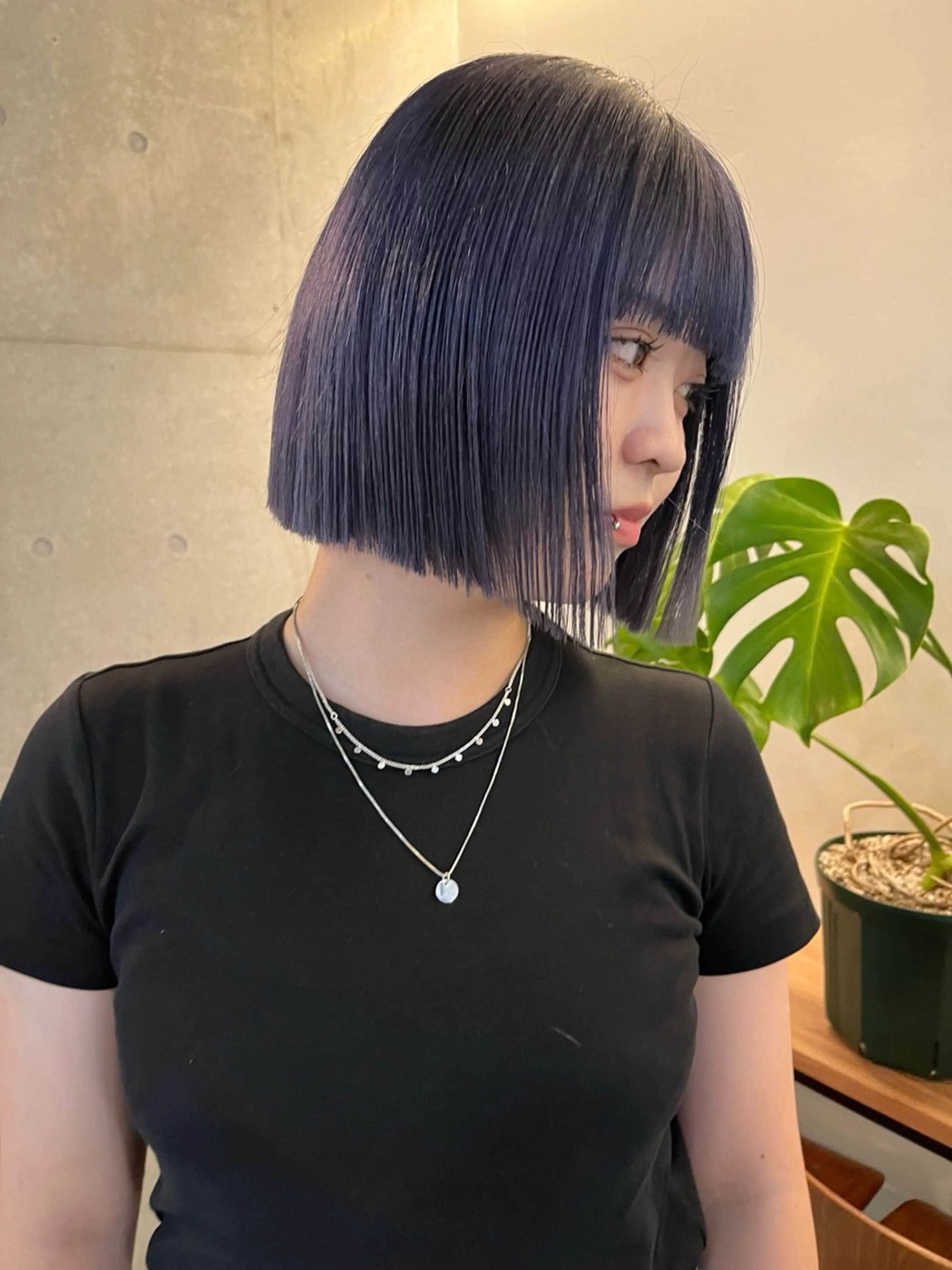 ショート ヘアカラー レイヤーカット\ウル フ　chinatsuのヘアスタイル