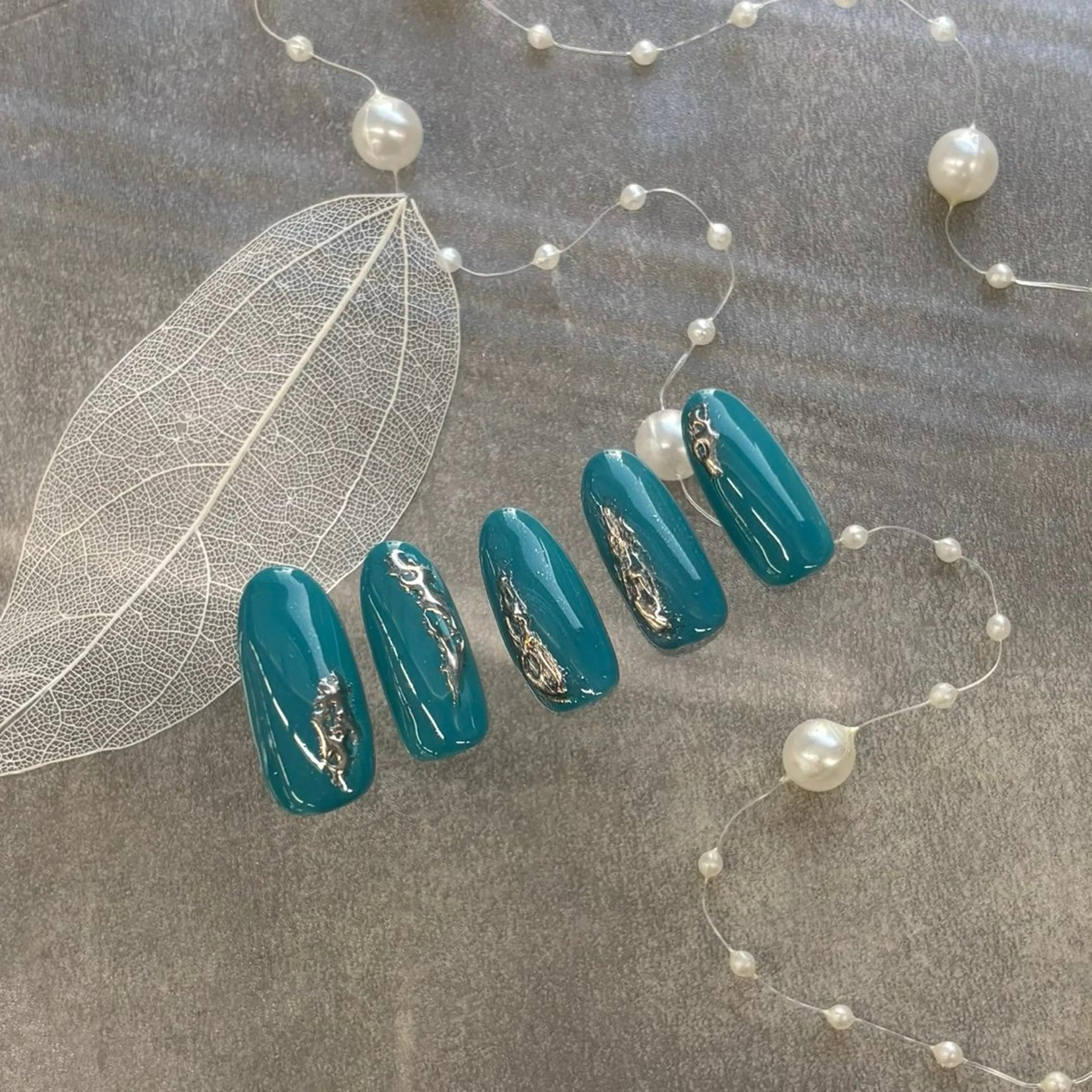 ネイル ⭐︎休業中の練習⭐︎ JNA認定講師髙橋のネイルデザイン