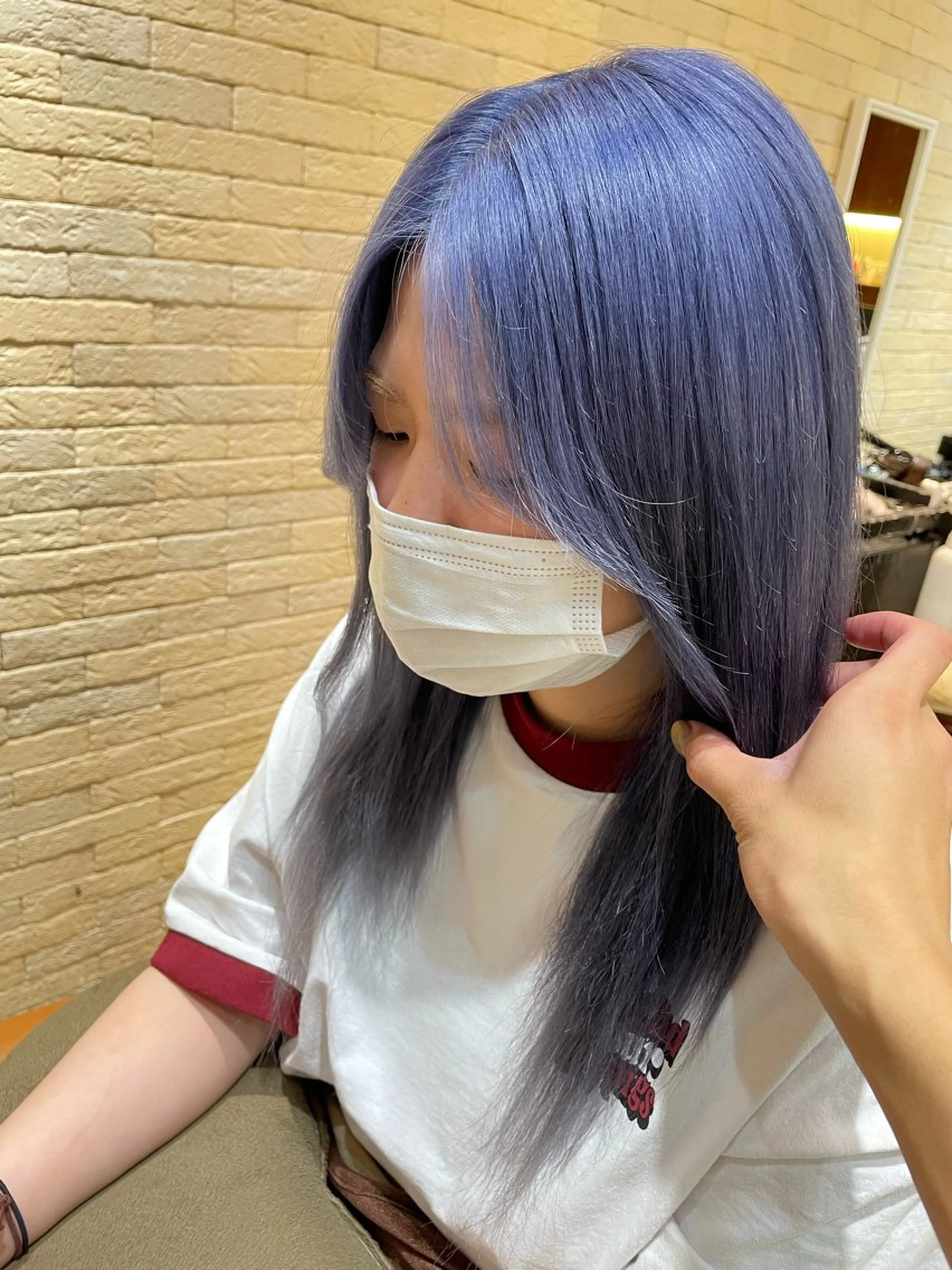 ロング 亀川蓮 Agu hairのヘアスタイル