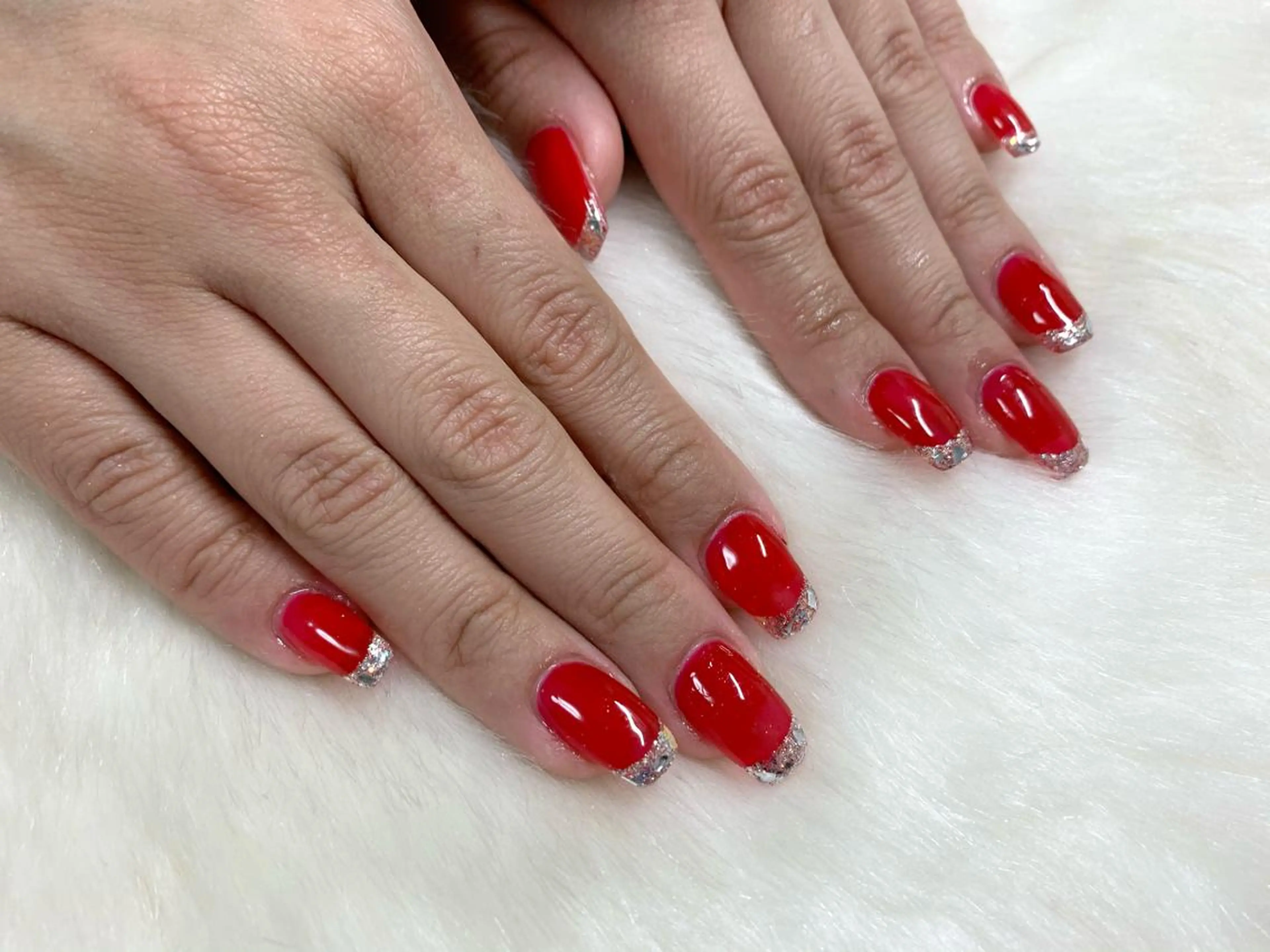 ミディアム ハンドネイル ハンドケア Kono Nanamiのネイルデザイン