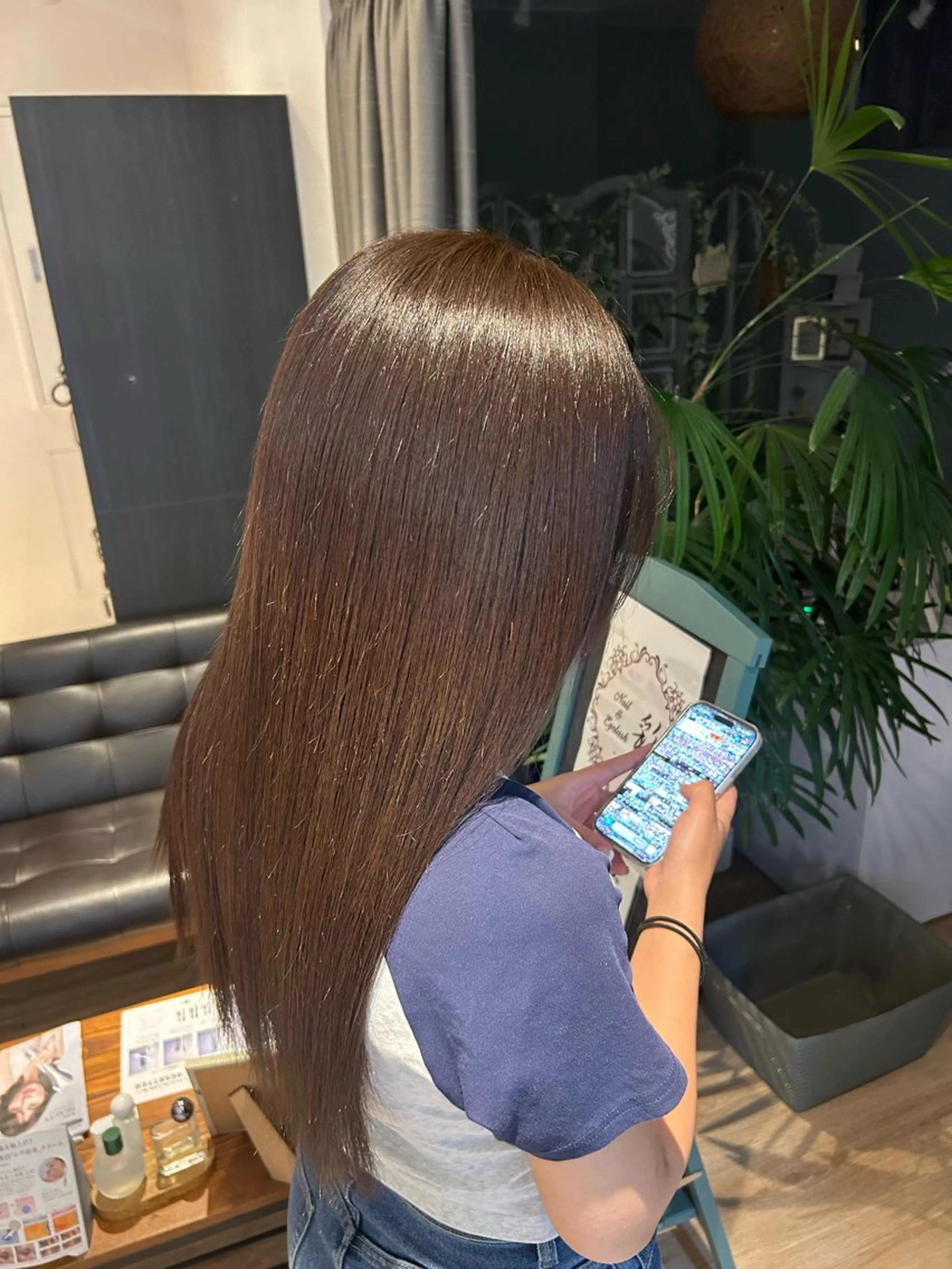 カラー ヘアカラー 竹村 茉優のヘアスタイル