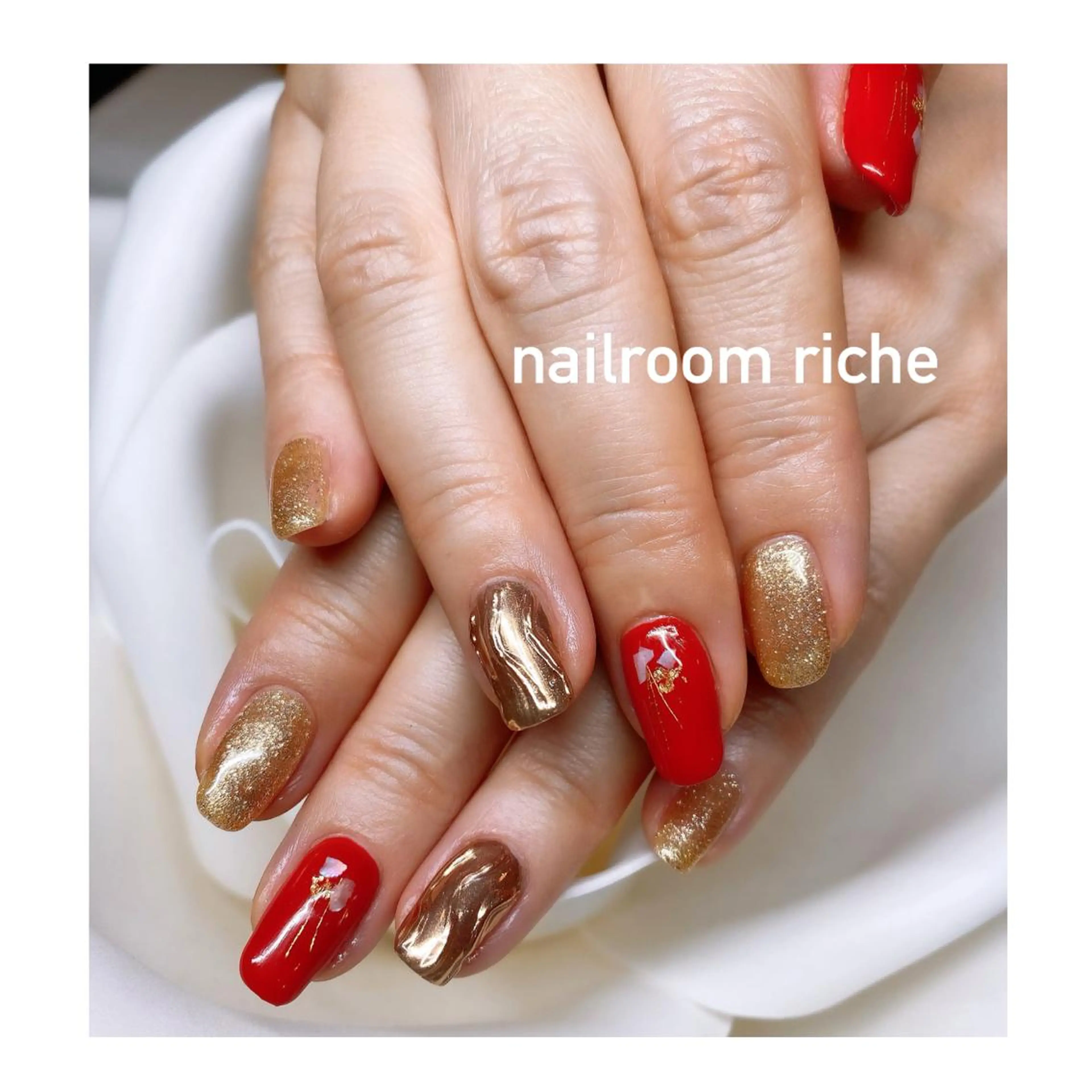 ネイル ハンドネイル nailroom richeのネイルデザイン