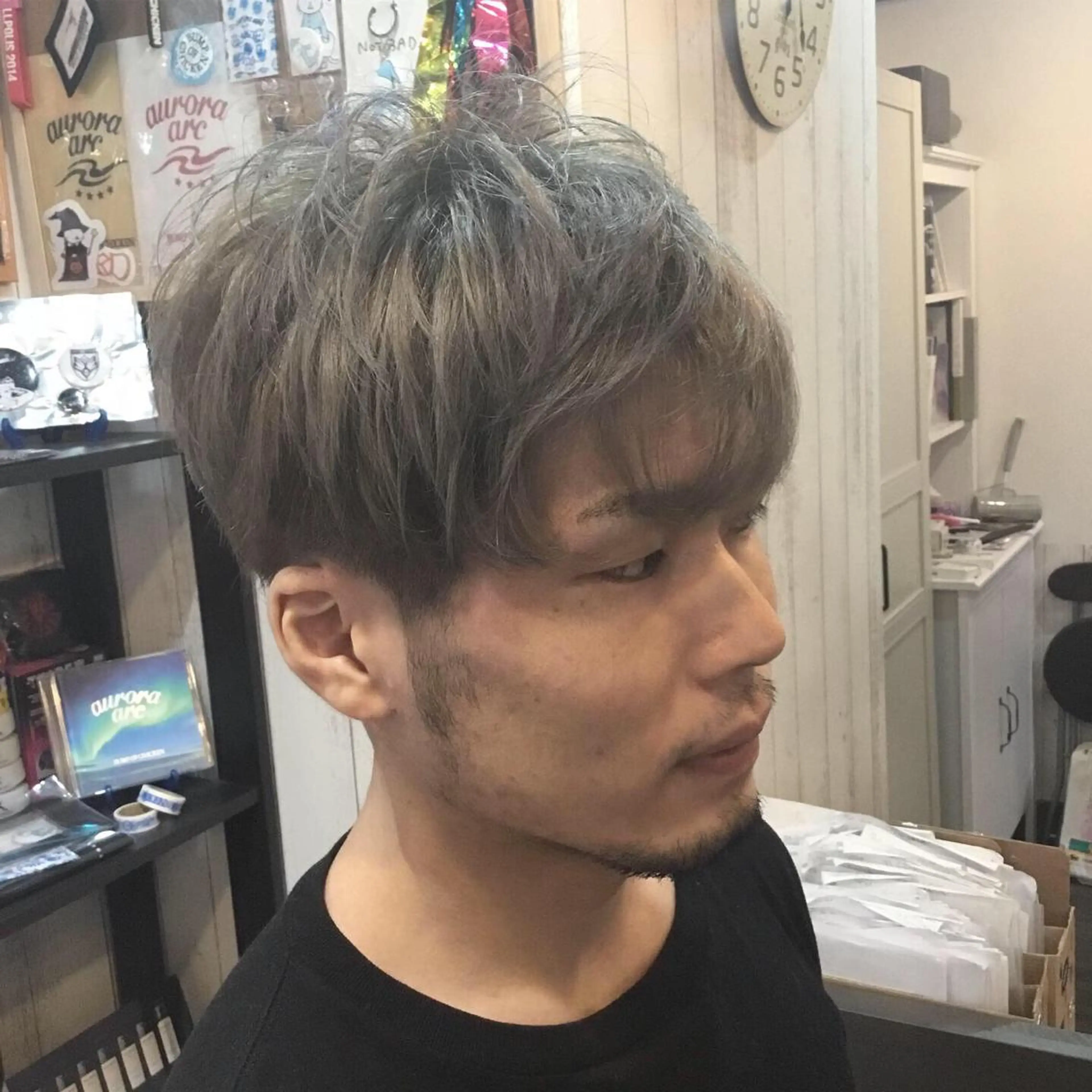 ショート カラー メンズ embrace エンブレイスのヘアスタイル