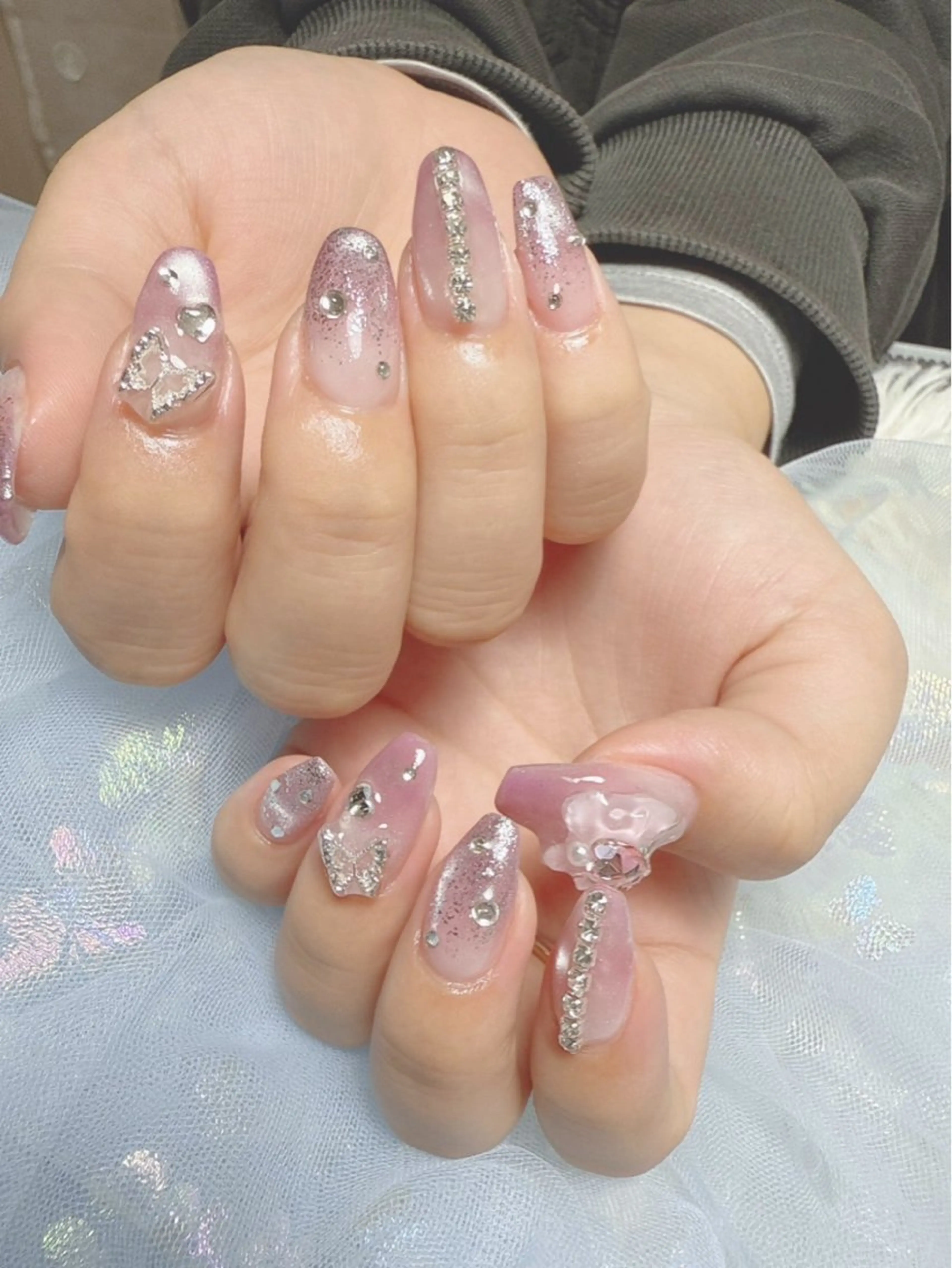 ネイル 持ち込み ハンドネイル Nailsalon Blueのネイルデザイン