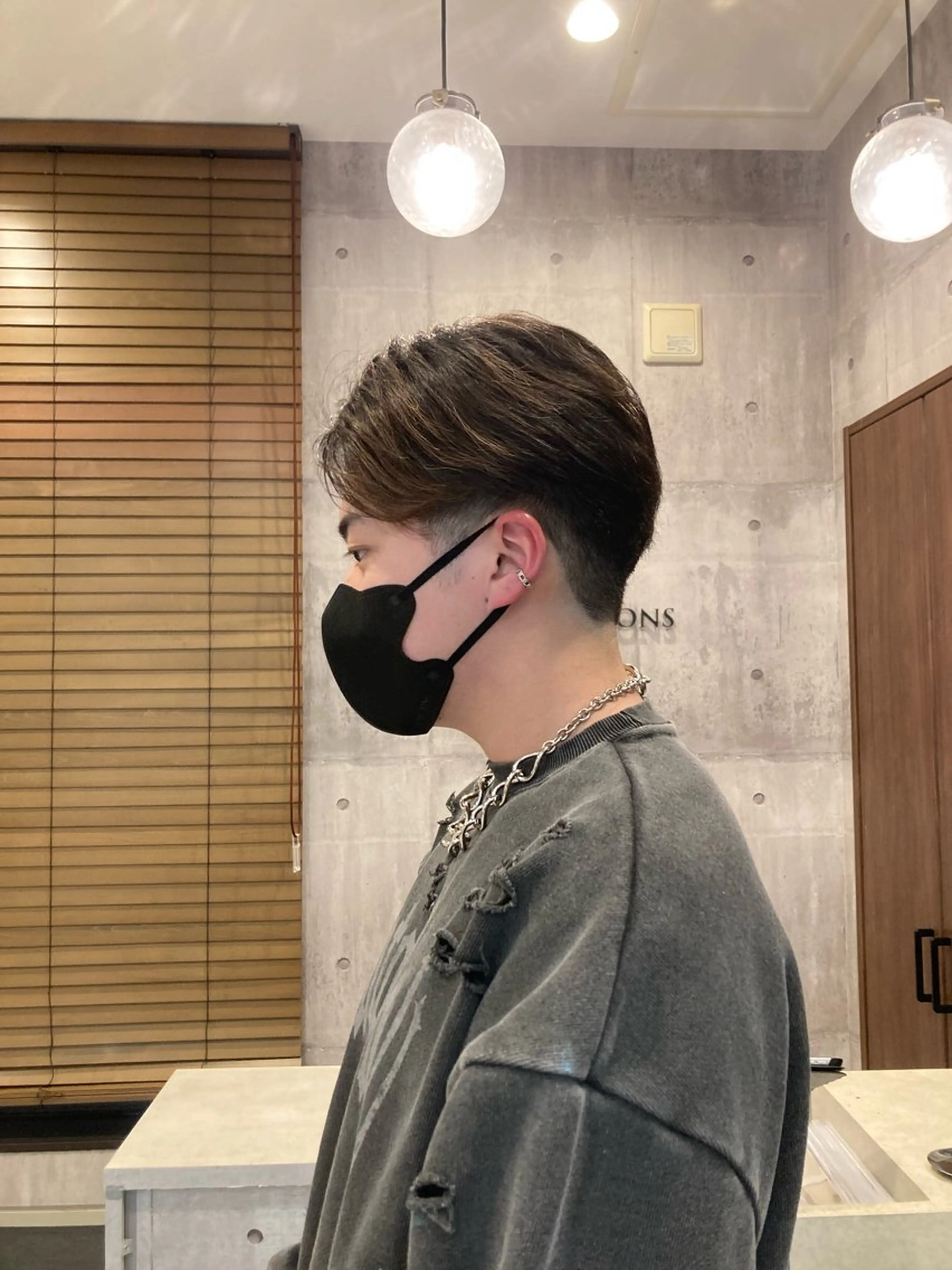 メンズ カット HairSalon Productions所属・ハマノ ミユのヘアスタイル