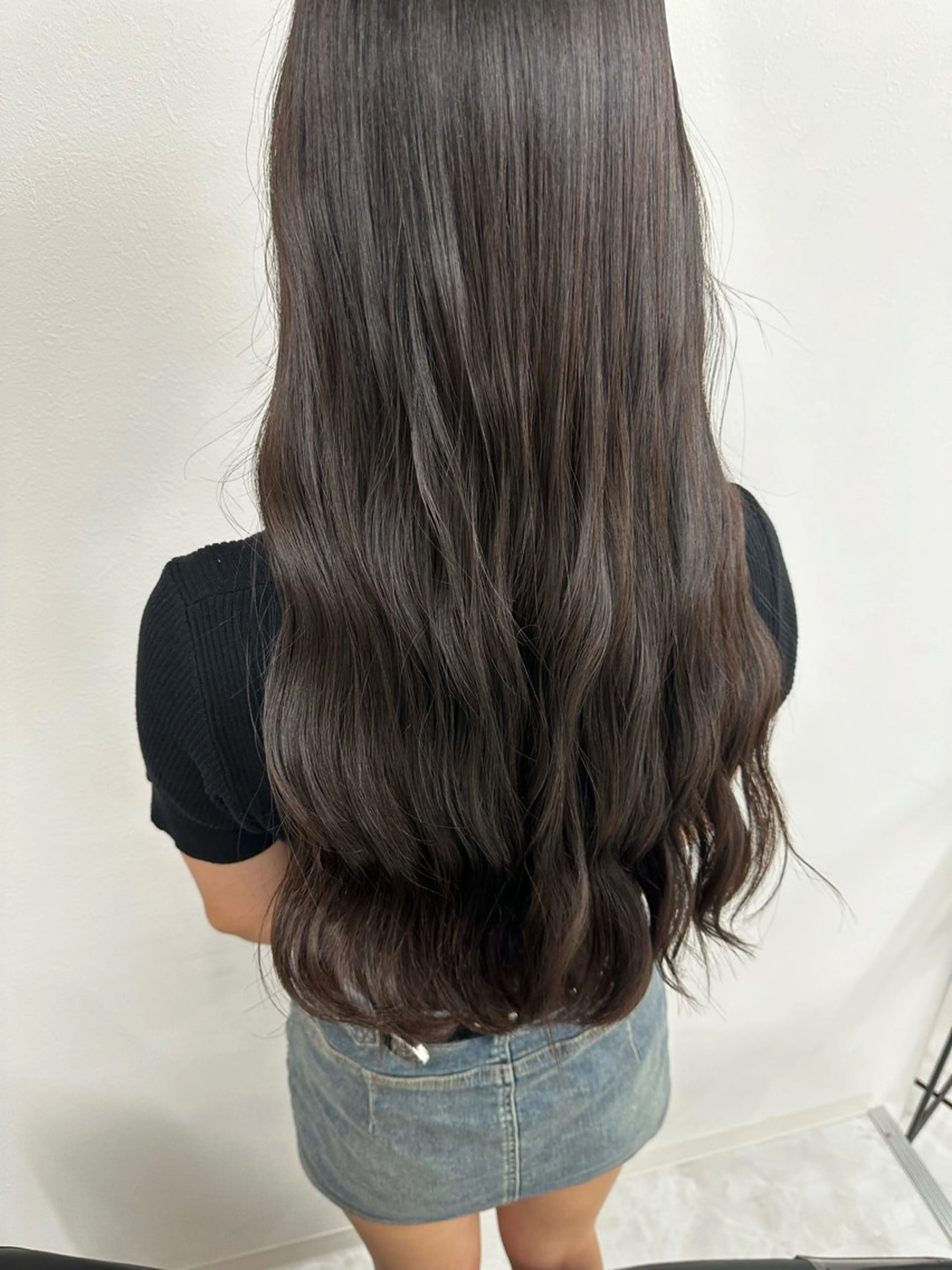 ロング カラー カット トリートメント むっち〜/ケアカラー /似合わせcutのヘアスタイル