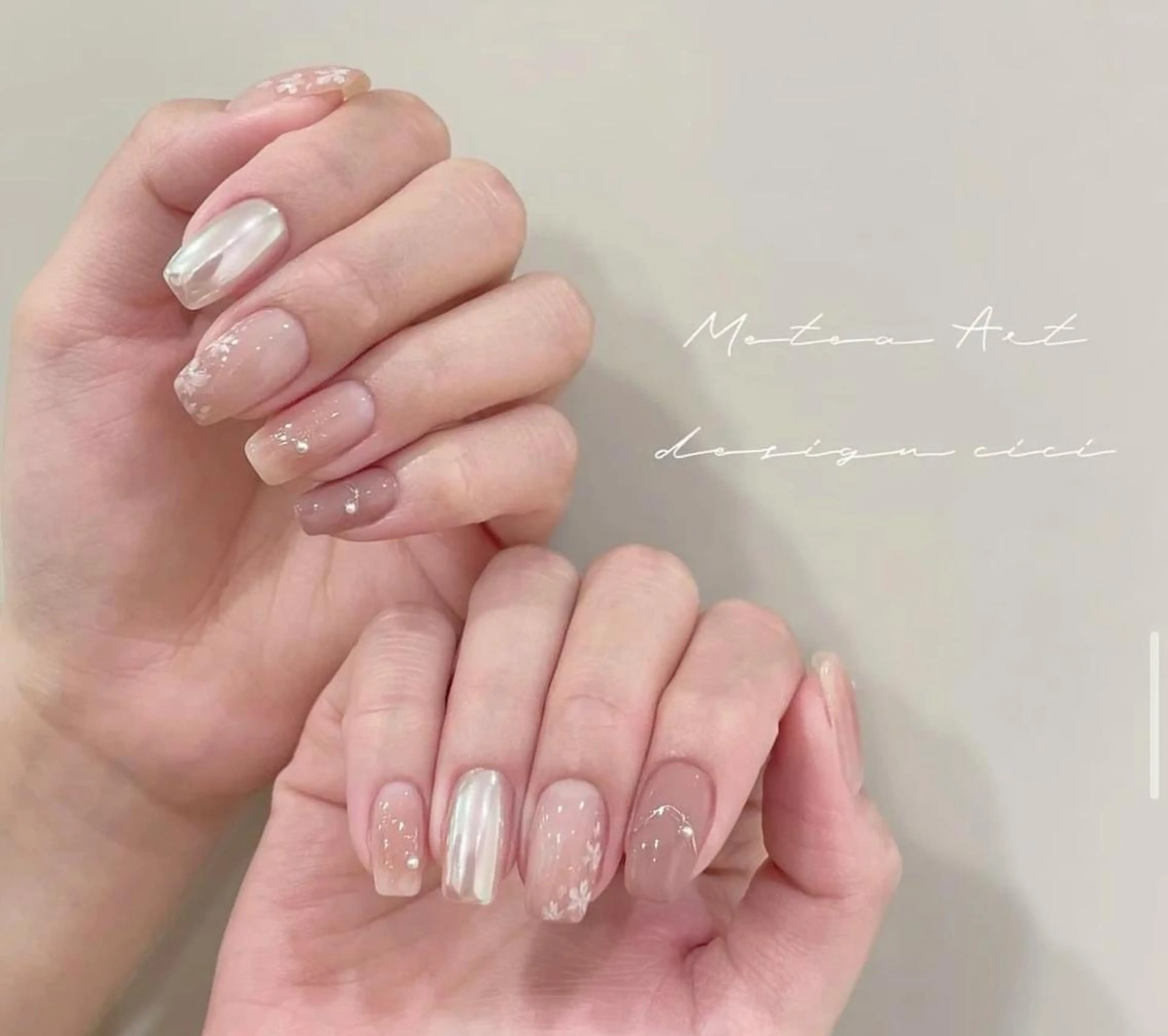 ネイル Mina🧸 韓国風ネイル🎀のネイルデザイン
