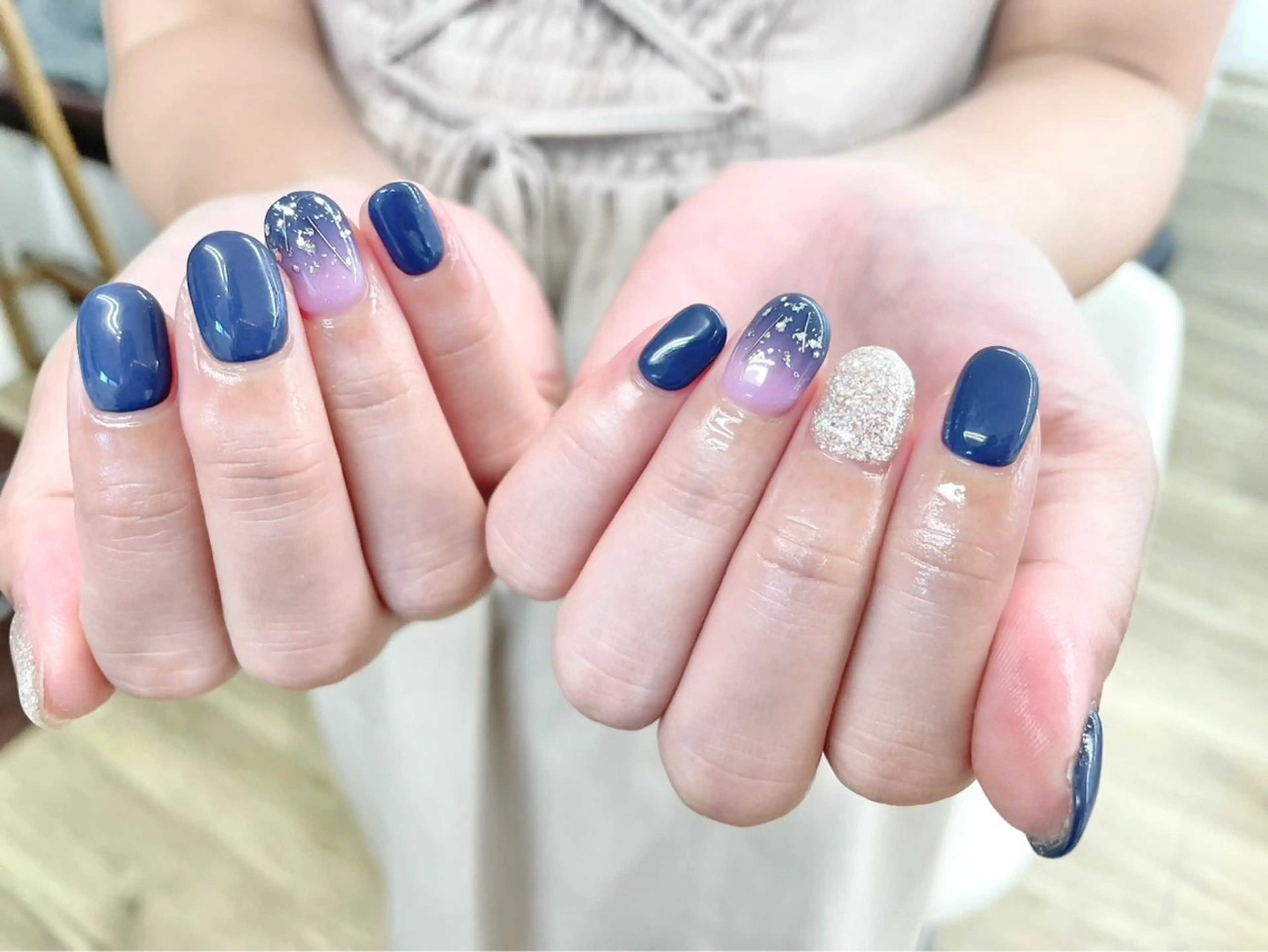 【オフあり】ハンド💅🏼ワンポイントコース✨パラジェル変更🉑🙆‍♀️の写真